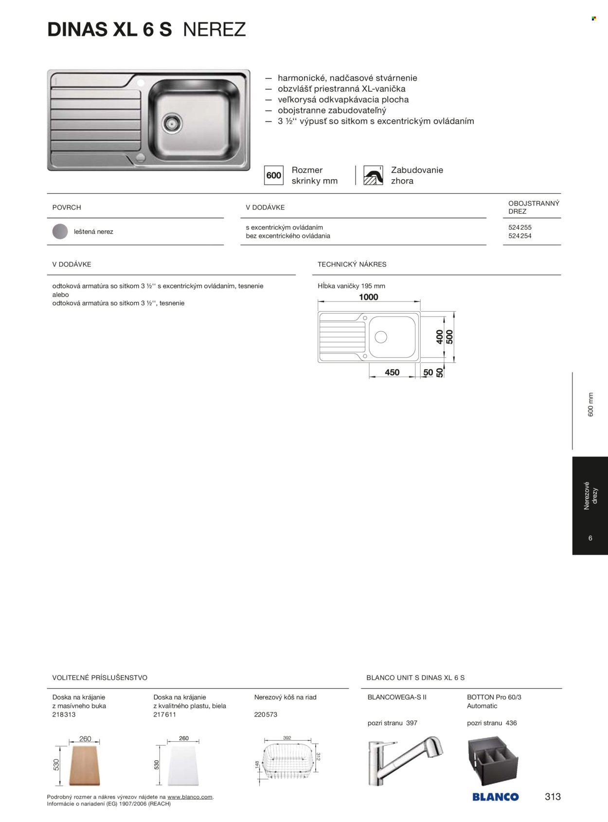 BLANCO leták - Od stredy 1.1.2025 (2025-01-01 - 2025-12-31) | 313