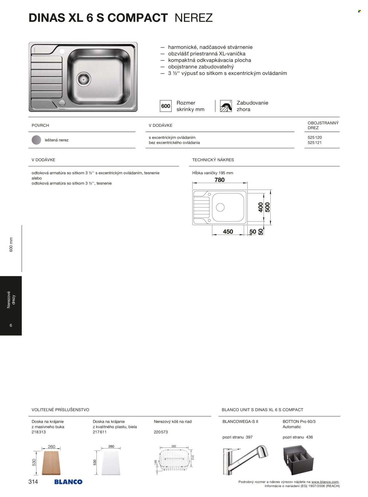 BLANCO leták - Od stredy 1.1.2025 (2025-01-01 - 2025-12-31) | 314