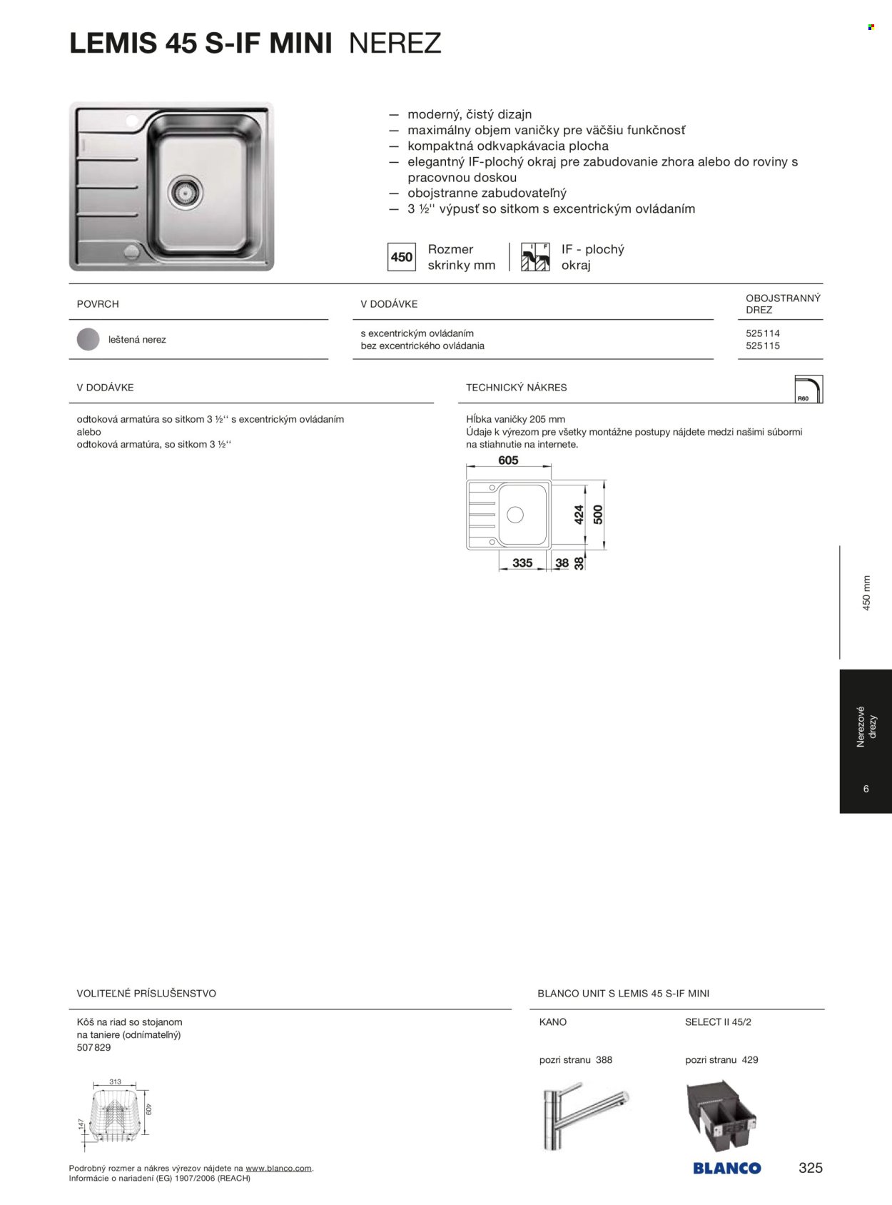 BLANCO leták - Od stredy 1.1.2025 (2025-01-01 - 2025-12-31) | 325
