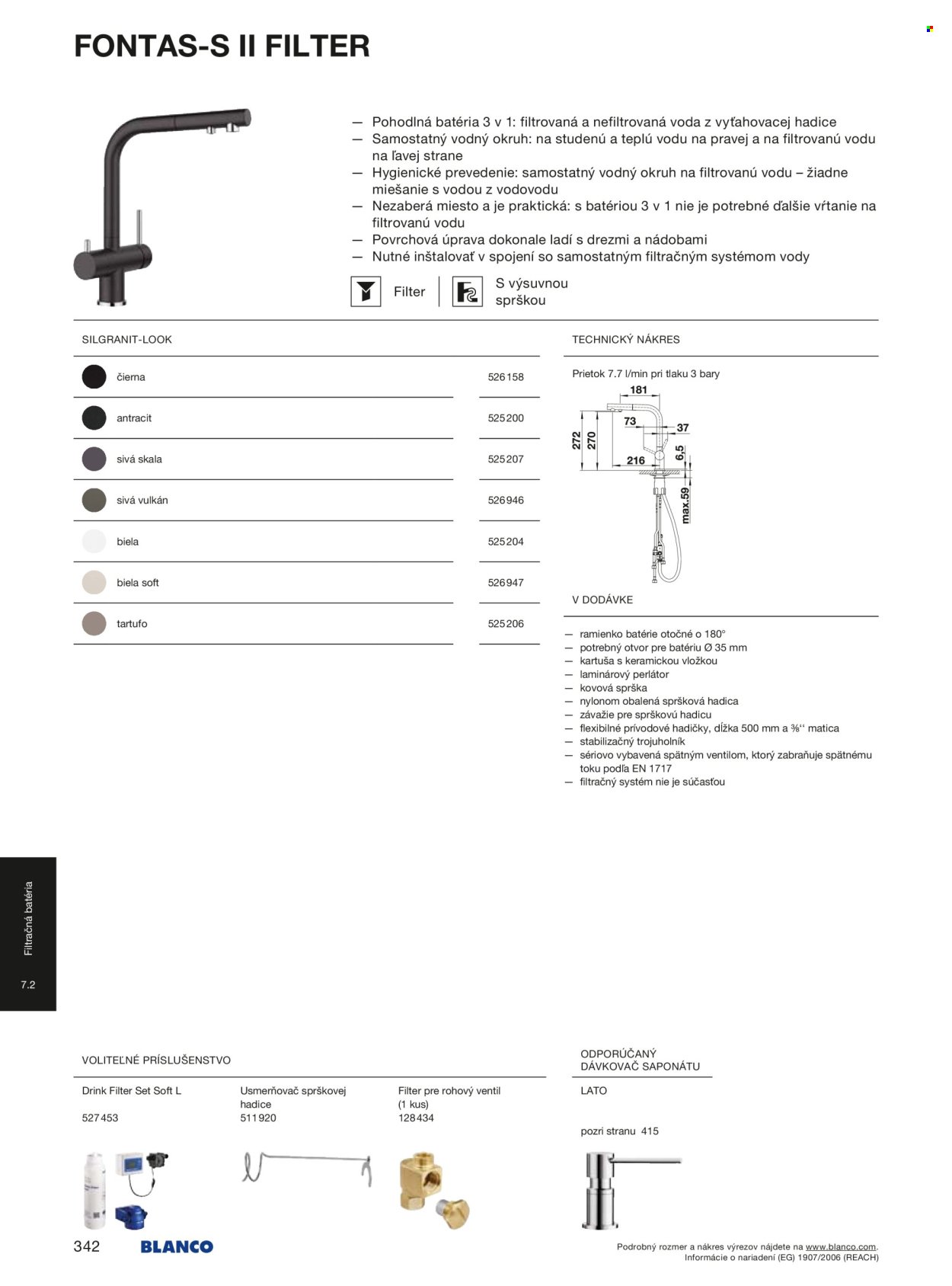 BLANCO leták - Od stredy 1.1.2025 (2025-01-01 - 2025-12-31) | 342