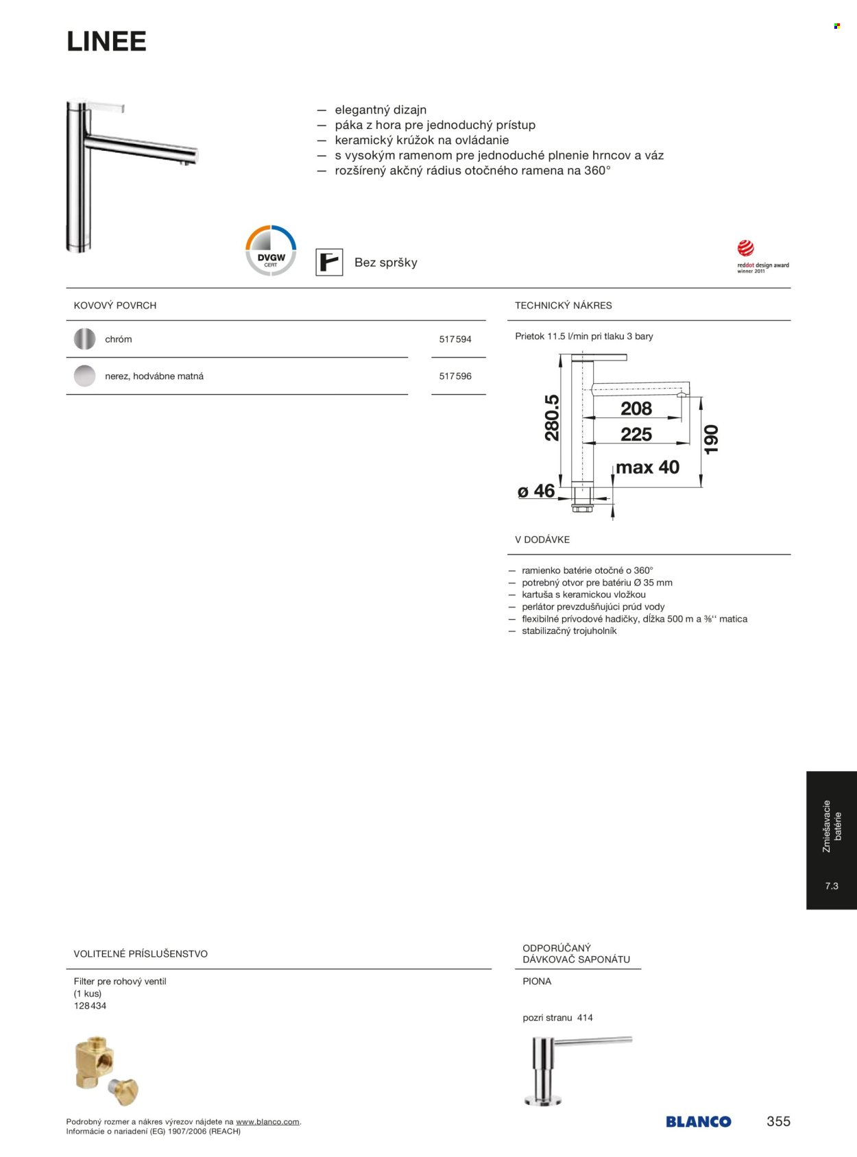 BLANCO leták - Od stredy 1.1.2025 (2025-01-01 - 2025-12-31) | 355