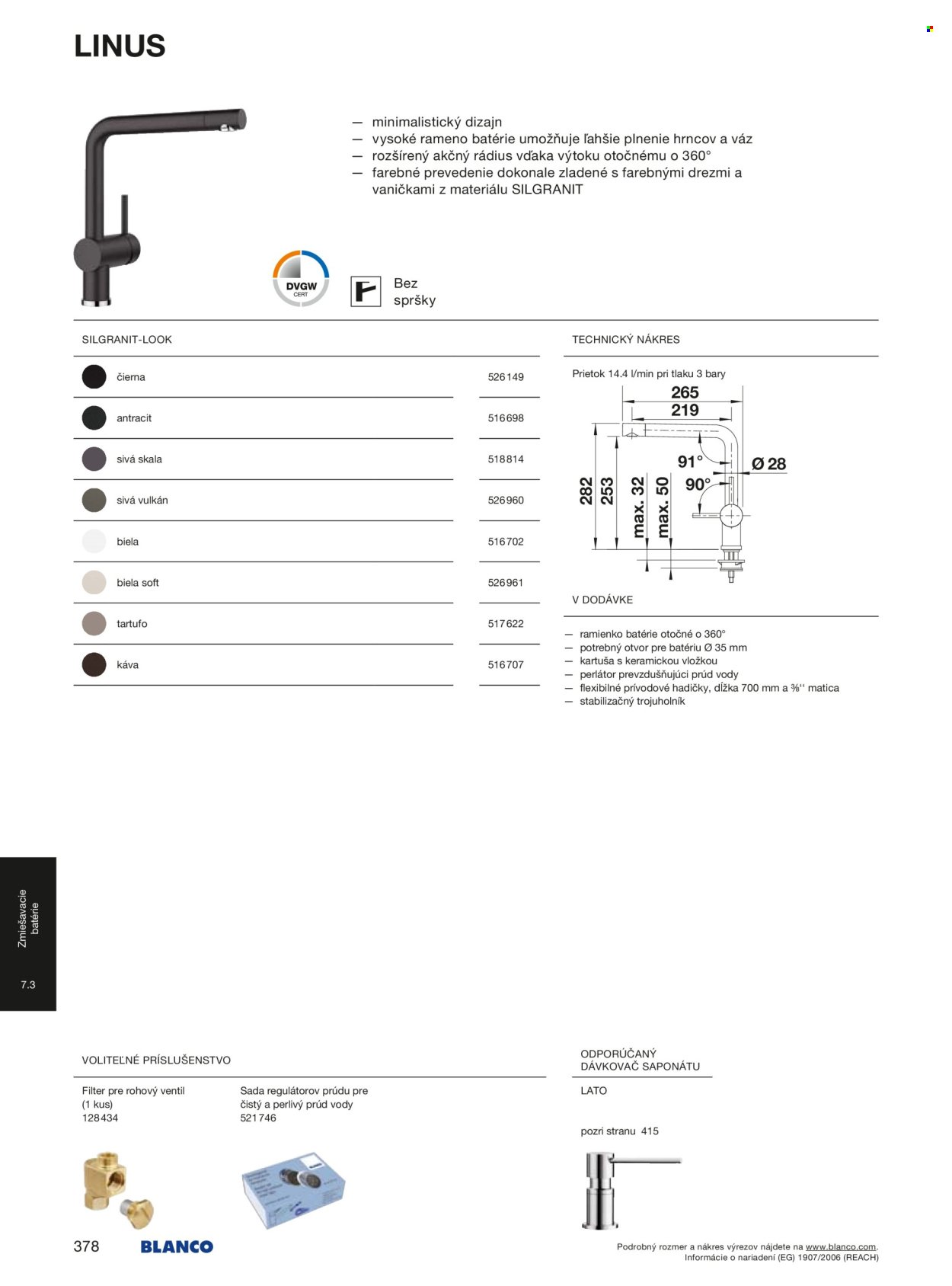 BLANCO leták - Od stredy 1.1.2025 (2025-01-01 - 2025-12-31) | 378