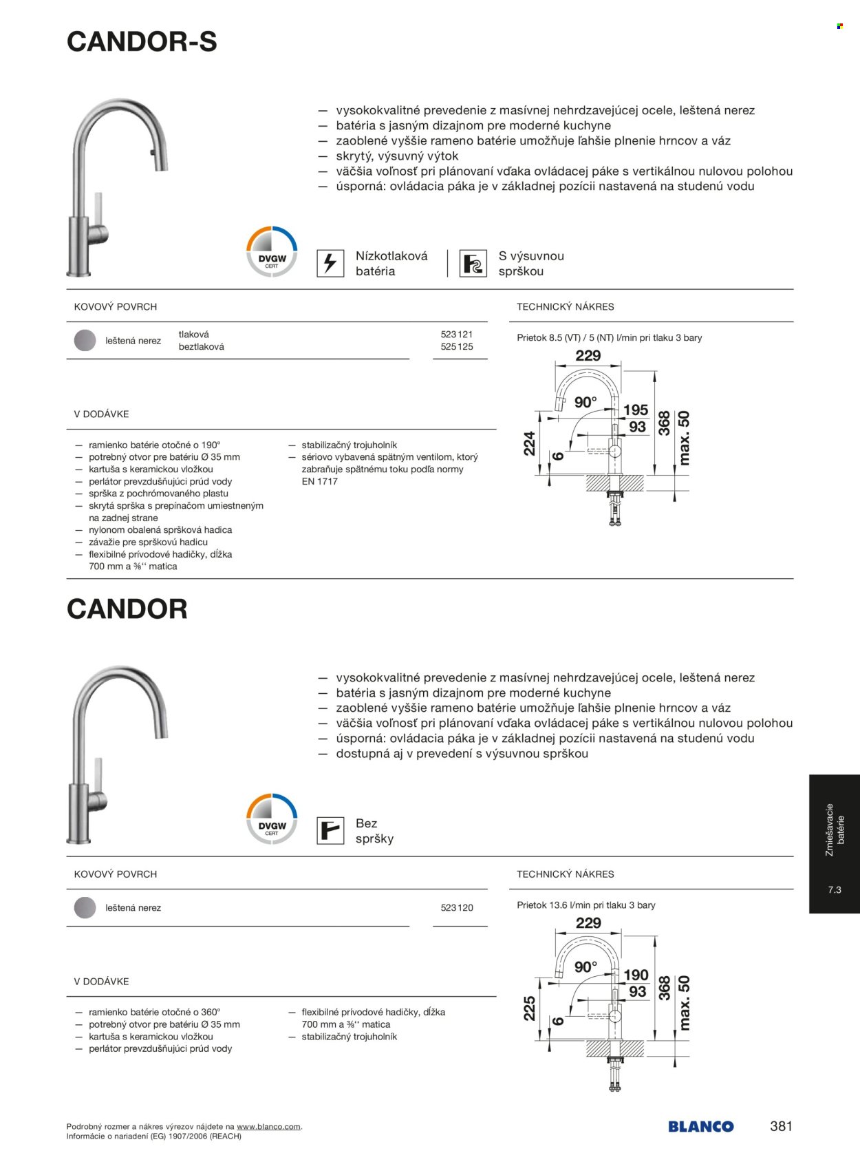 BLANCO leták - Od stredy 1.1.2025 (2025-01-01 - 2025-12-31) | 381