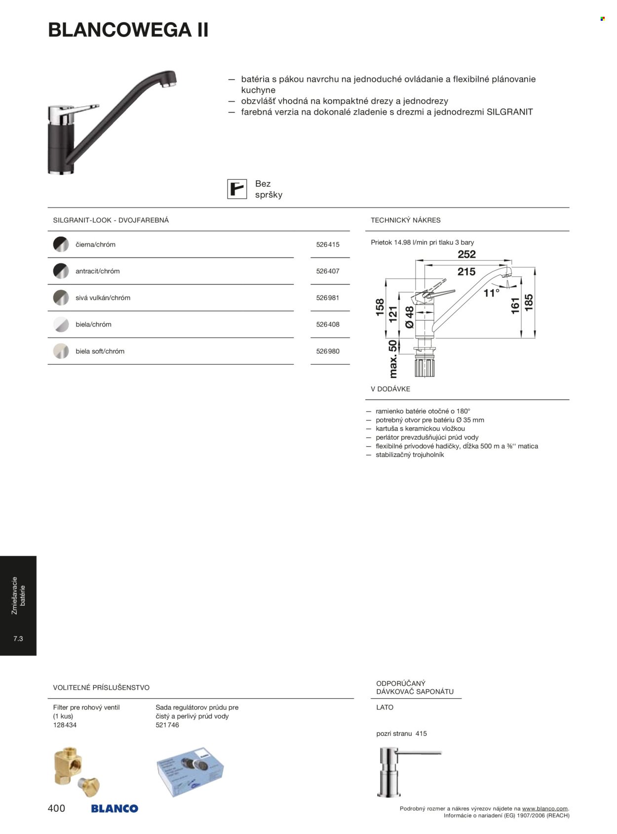 BLANCO leták - Od stredy 1.1.2025 (2025-01-01 - 2025-12-31) | 400