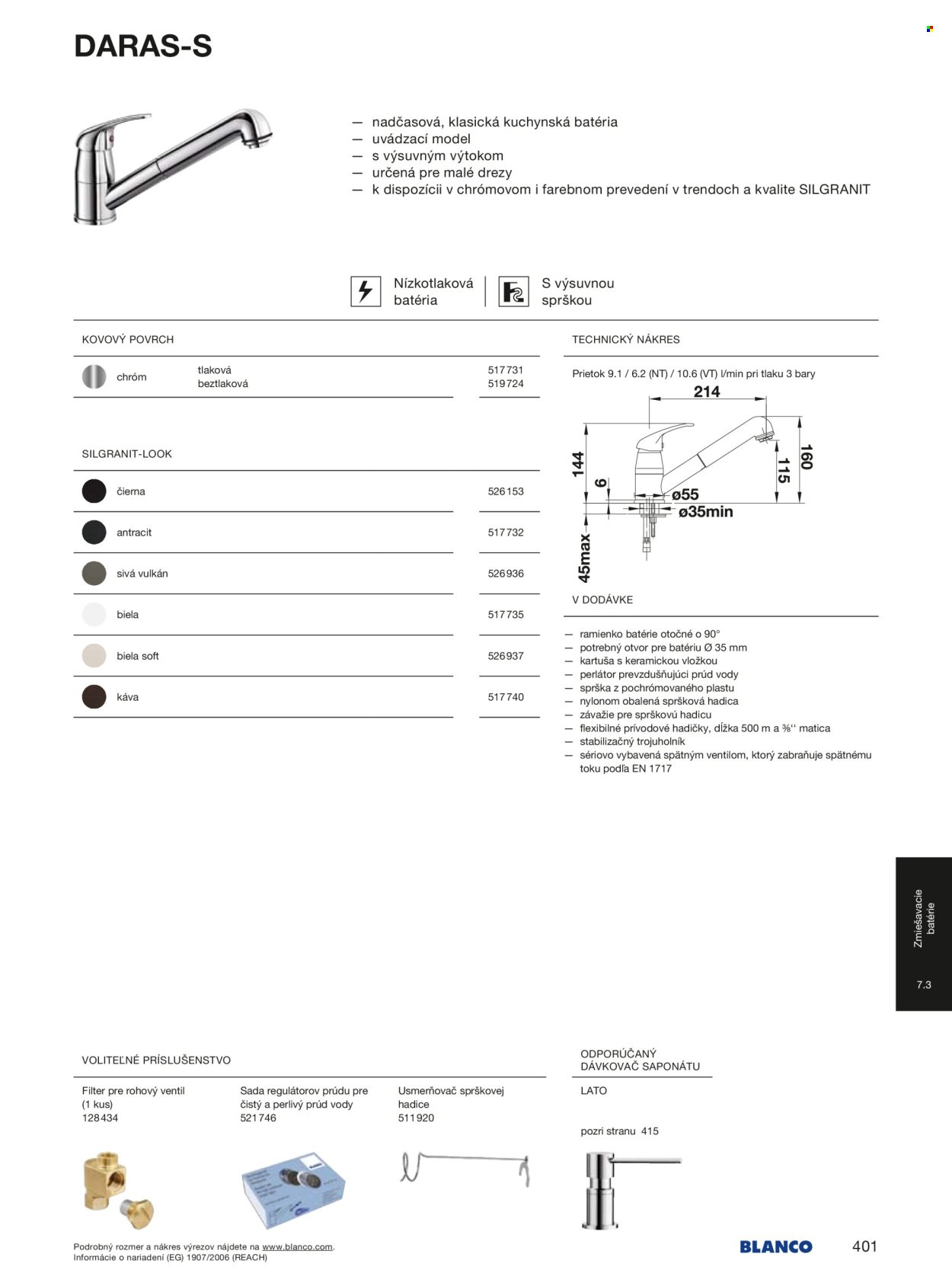 BLANCO leták - Od stredy 1.1.2025 (2025-01-01 - 2025-12-31) | 401
