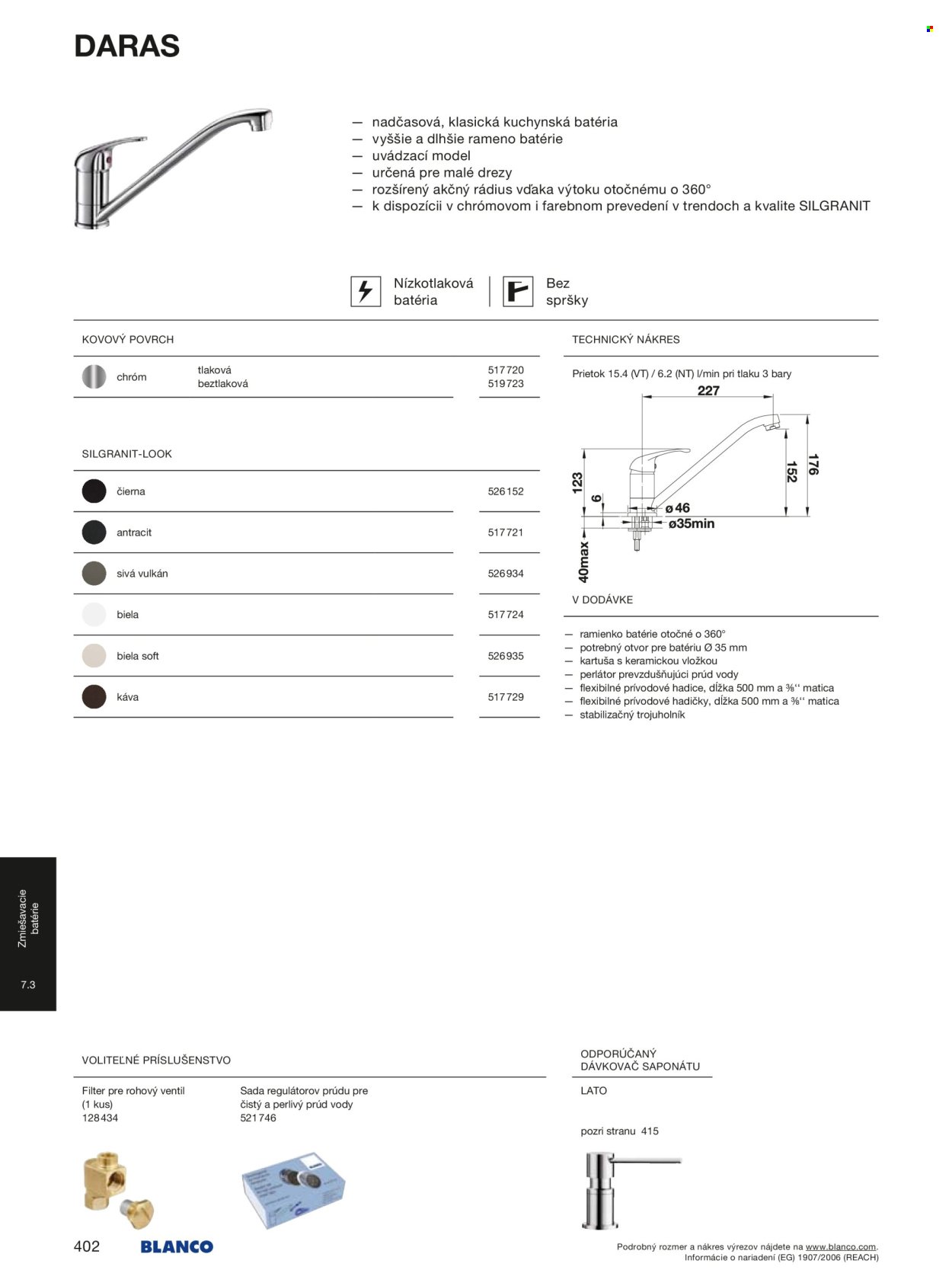 BLANCO leták - Od stredy 1.1.2025 (2025-01-01 - 2025-12-31) | 402