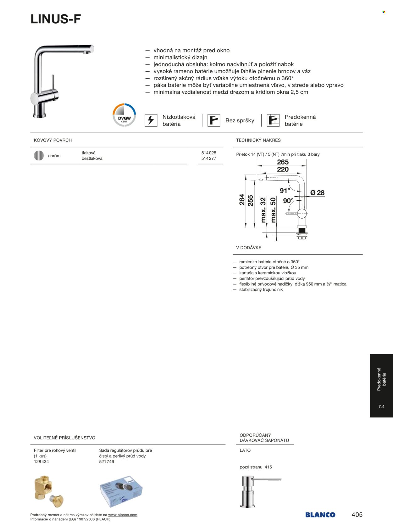 BLANCO leták - Od stredy 1.1.2025 (2025-01-01 - 2025-12-31) | 405