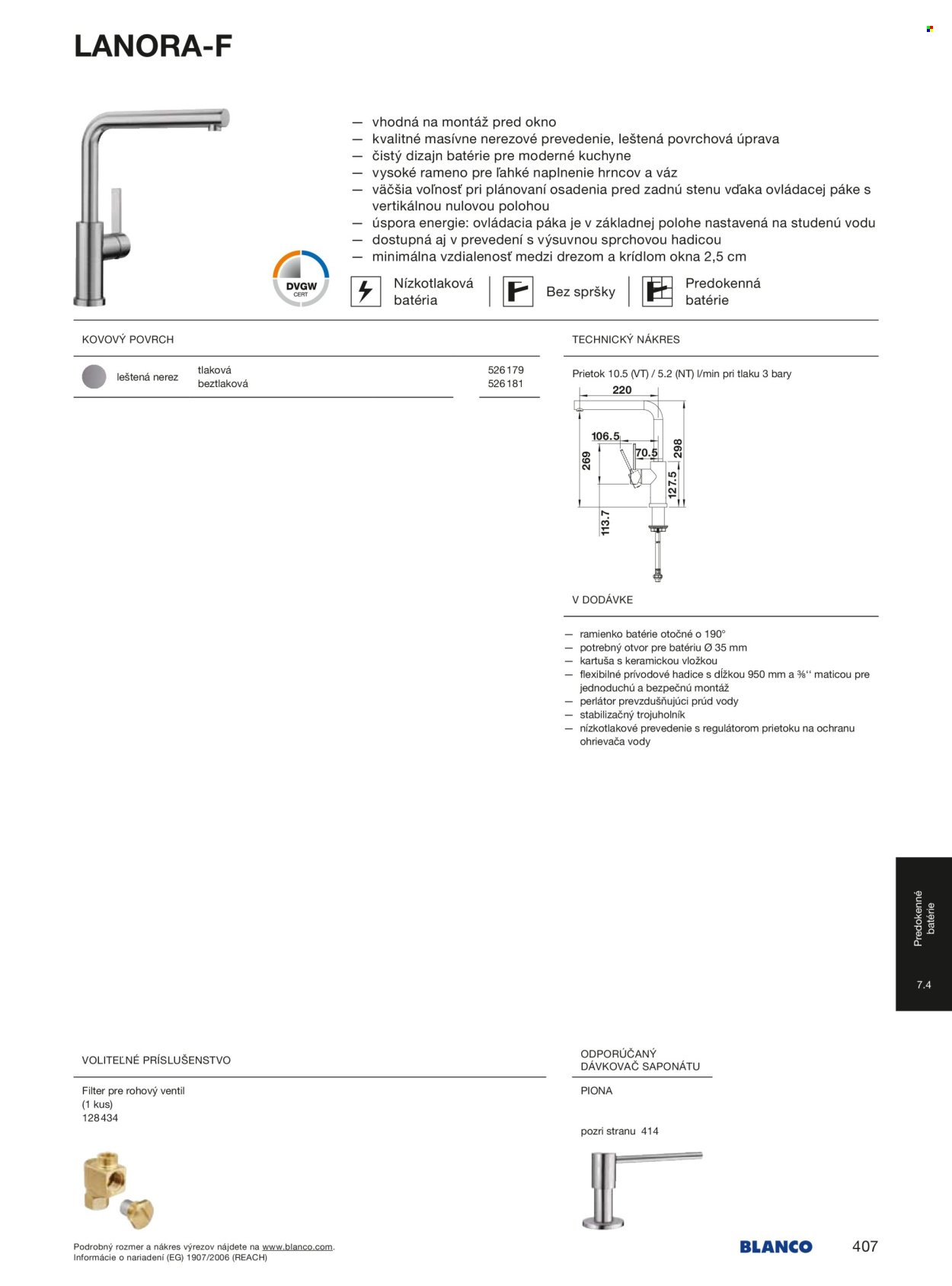 BLANCO leták - Od stredy 1.1.2025 (2025-01-01 - 2025-12-31) | 407