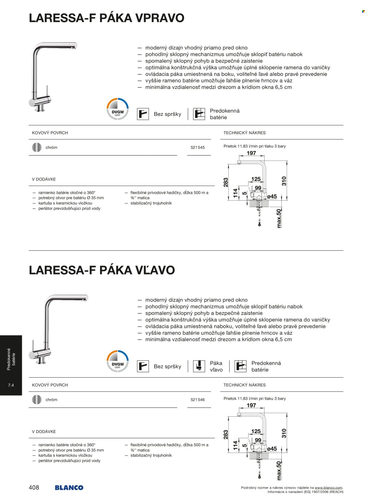 BLANCO leták - Od stredy 1.1.2025 (2025-01-01 - 2025-12-31) | 408