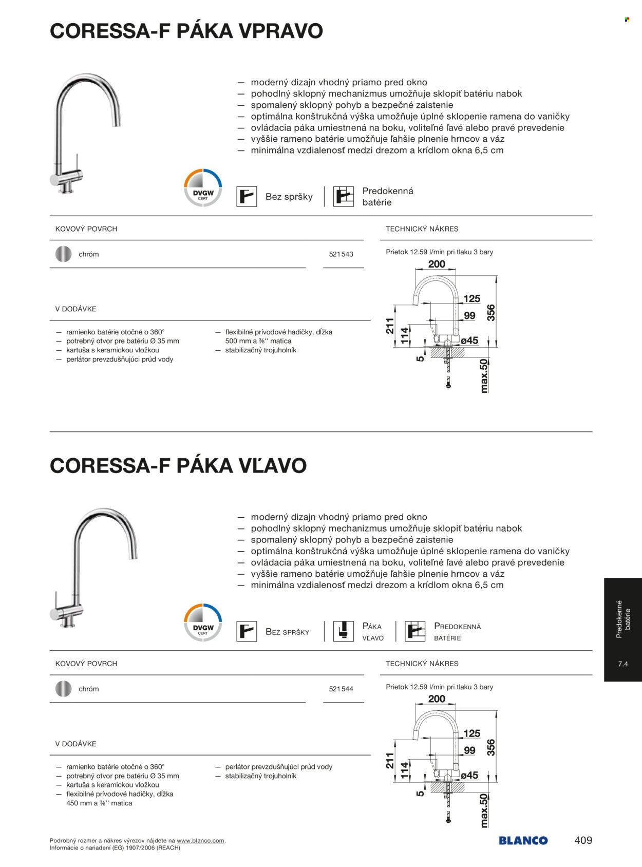 BLANCO leták - Od stredy 1.1.2025 (2025-01-01 - 2025-12-31) | 409