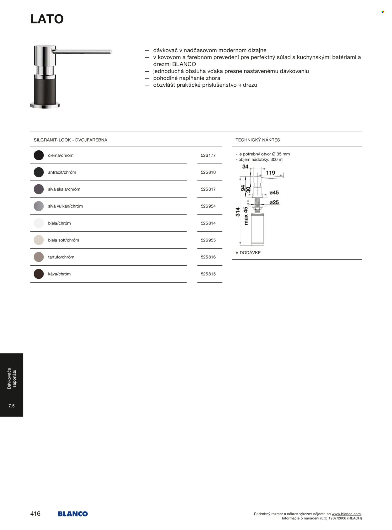 BLANCO leták - Od stredy 1.1.2025 (2025-01-01 - 2025-12-31) | 416