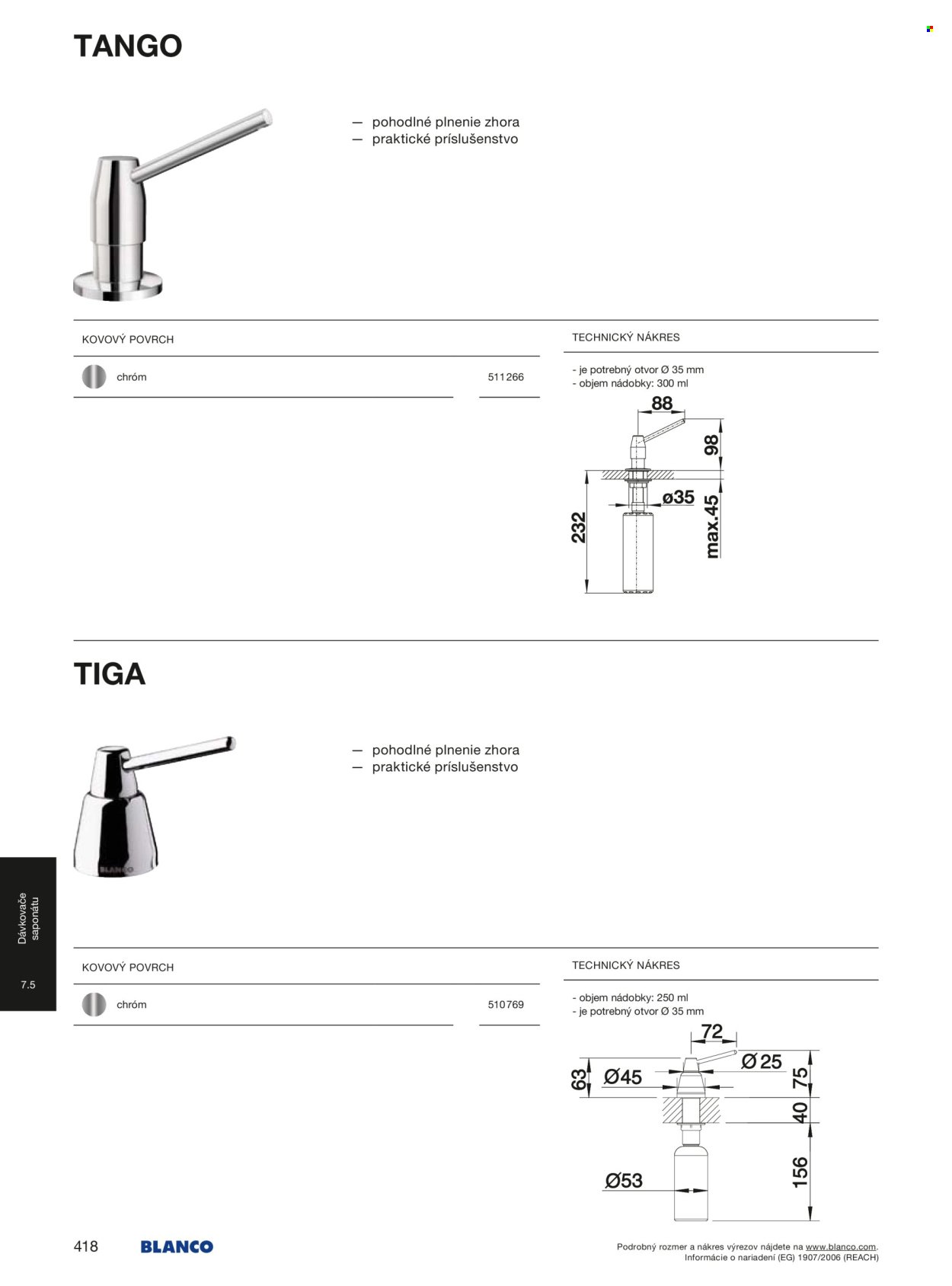 BLANCO leták - Od stredy 1.1.2025 (2025-01-01 - 2025-12-31) | 418