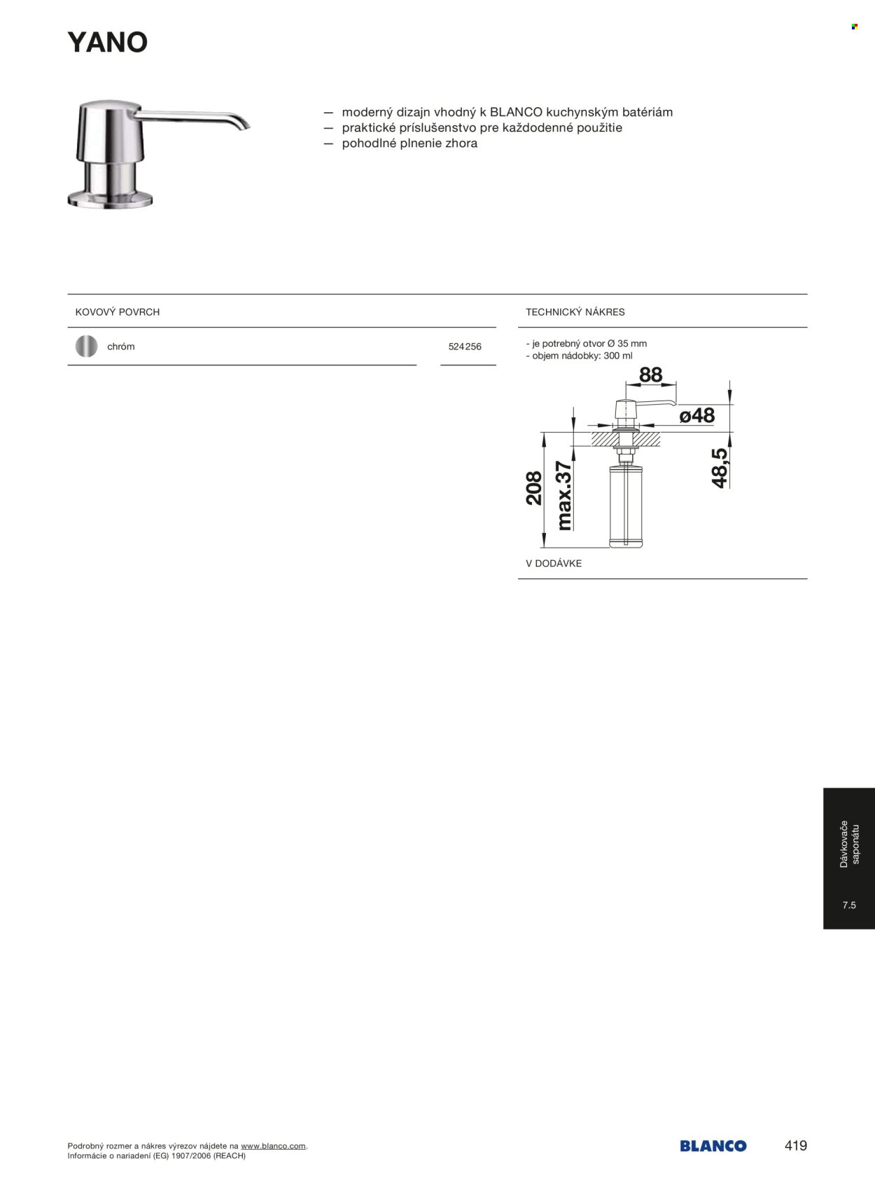 BLANCO leták - Od stredy 1.1.2025 (2025-01-01 - 2025-12-31) | 419