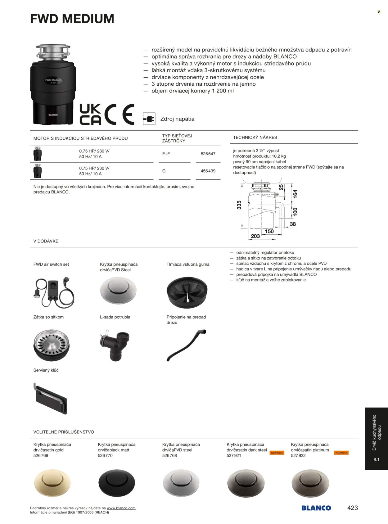 BLANCO leták - Od stredy 1.1.2025 (2025-01-01 - 2025-12-31) | 423