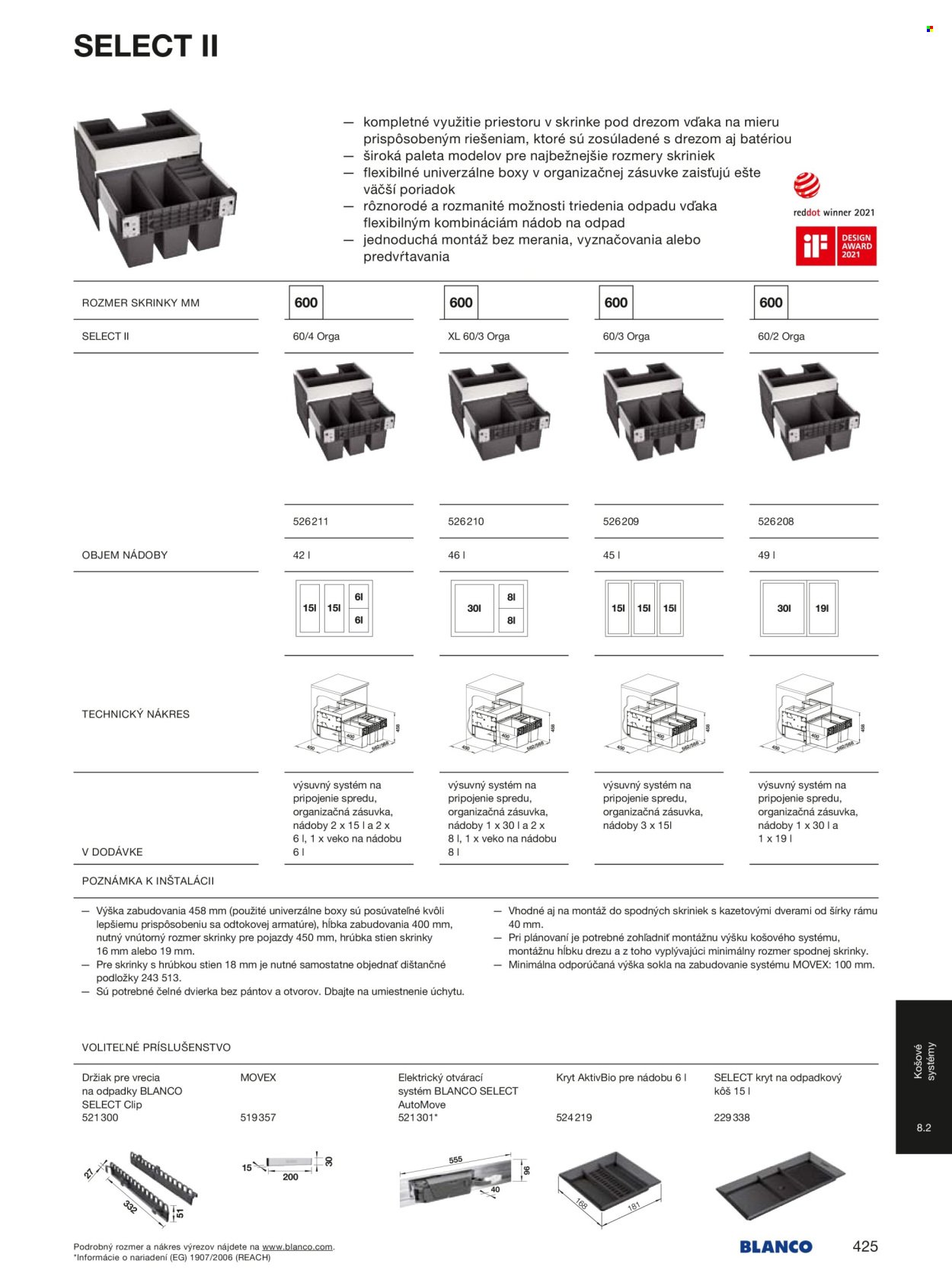BLANCO leták - Od stredy 1.1.2025 (2025-01-01 - 2025-12-31) | 425