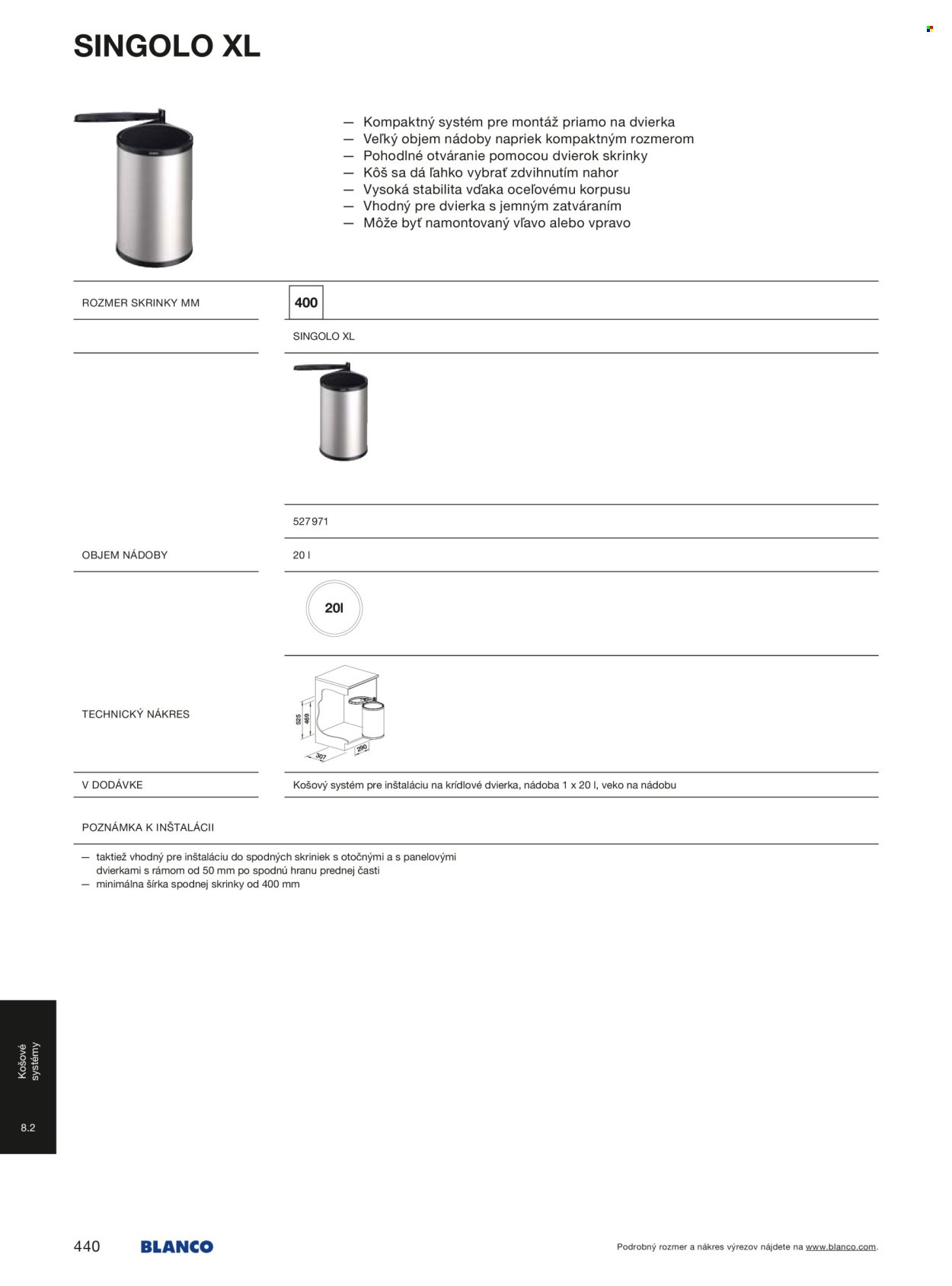 BLANCO leták - Od stredy 1.1.2025 (2025-01-01 - 2025-12-31) | 440