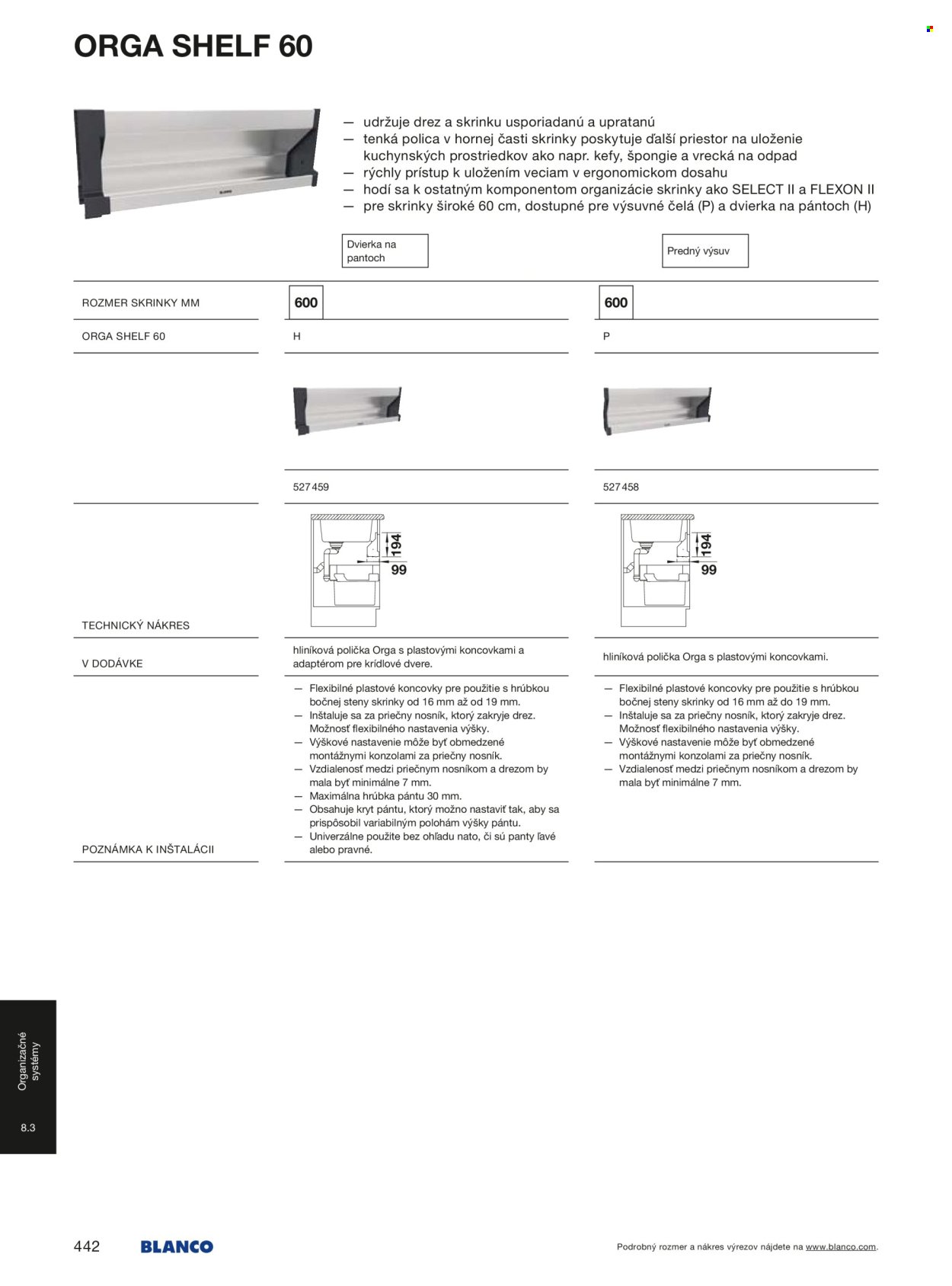 BLANCO leták - Od stredy 1.1.2025 (2025-01-01 - 2025-12-31) | 442