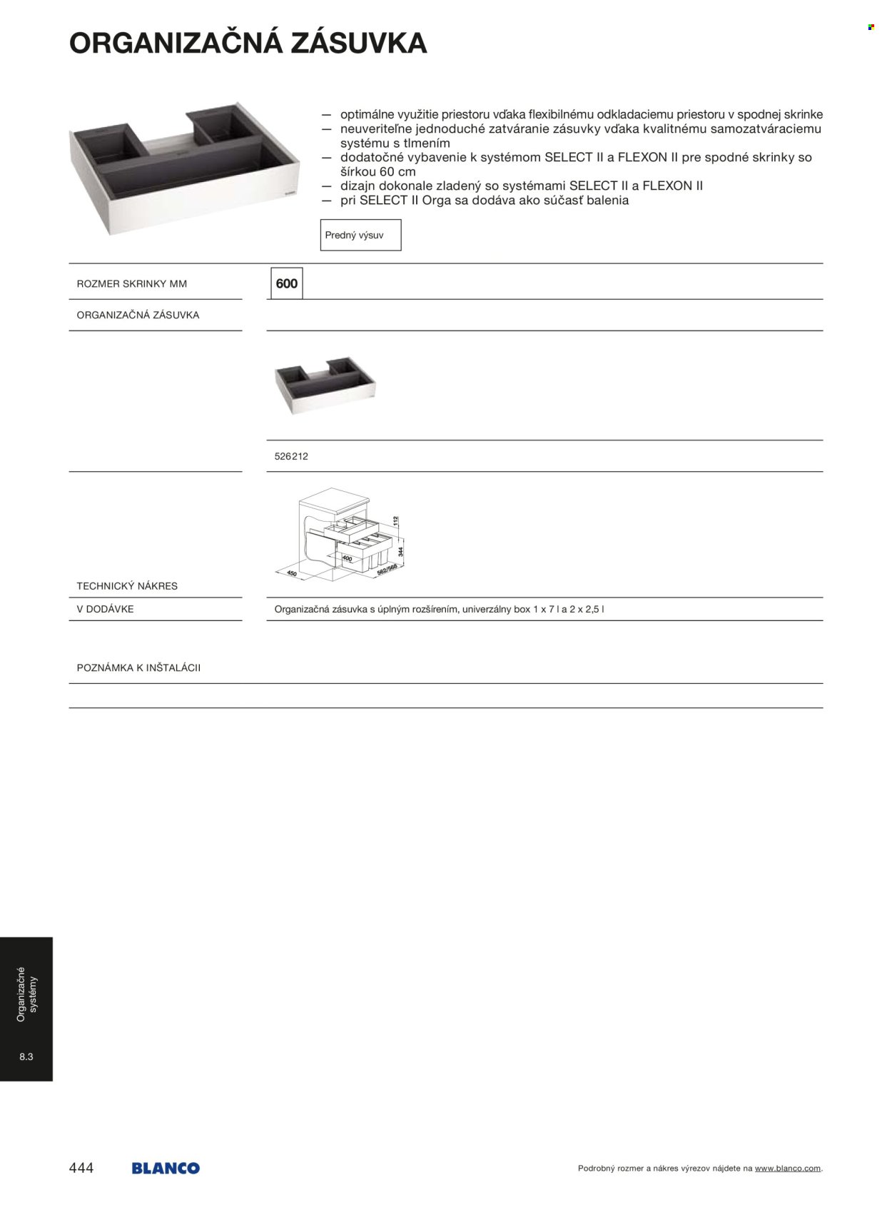 BLANCO leták - Od stredy 1.1.2025 (2025-01-01 - 2025-12-31) | 444