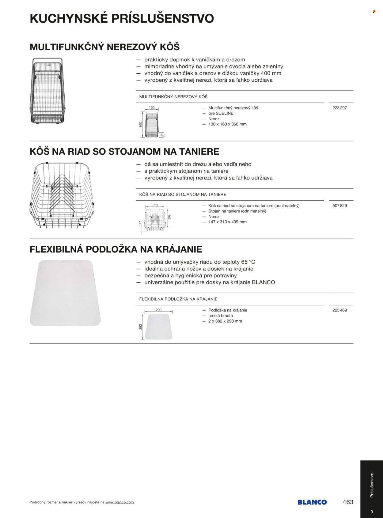 BLANCO leták - Od stredy 1.1.2025 (2025-01-01 - 2025-12-31) | 463