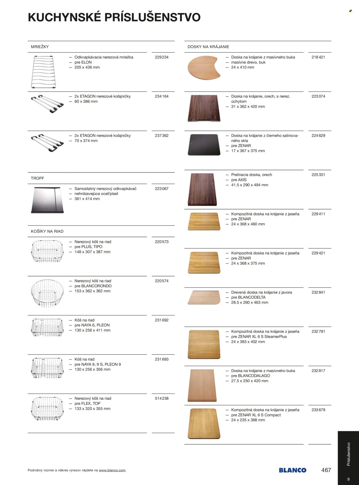 BLANCO leták - Od stredy 1.1.2025 (2025-01-01 - 2025-12-31) | 467