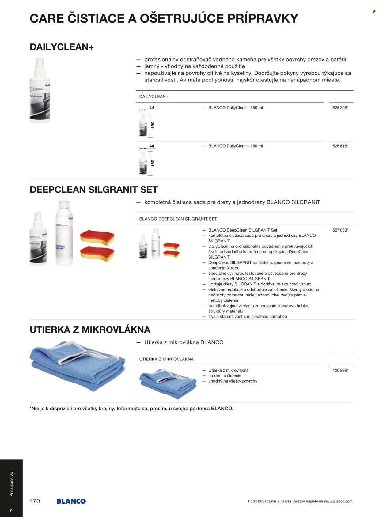 BLANCO leták - Od stredy 1.1.2025 (2025-01-01 - 2025-12-31) | 470