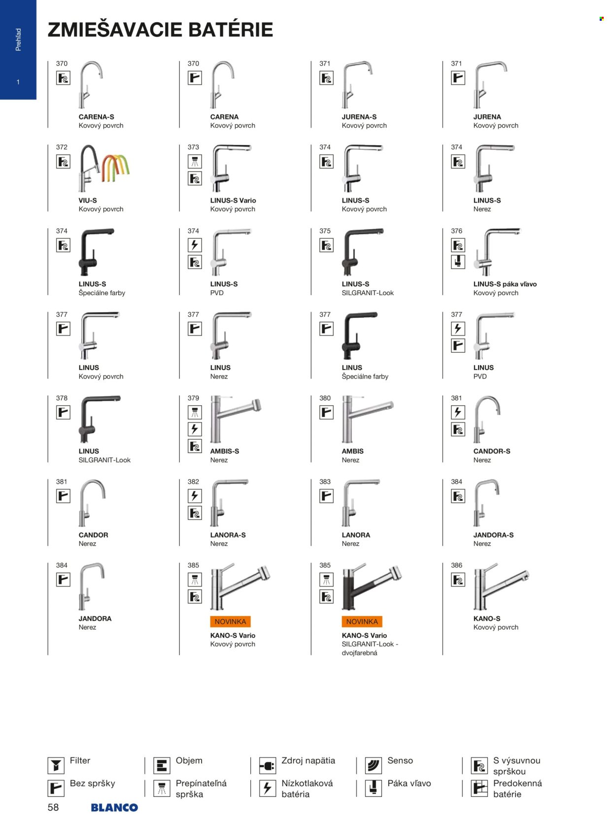 BLANCO leták - Od stredy 1.1.2025 (2025-01-01 - 2025-12-31) | 58