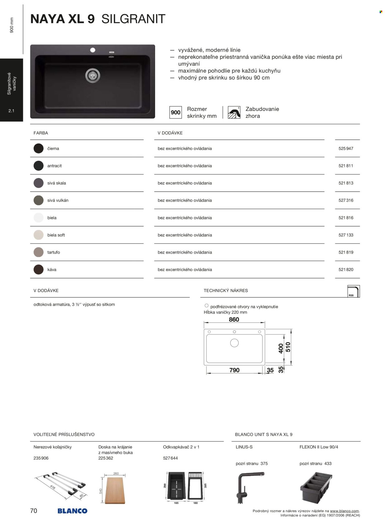 BLANCO leták - Od stredy 1.1.2025 (2025-01-01 - 2025-12-31) | 70