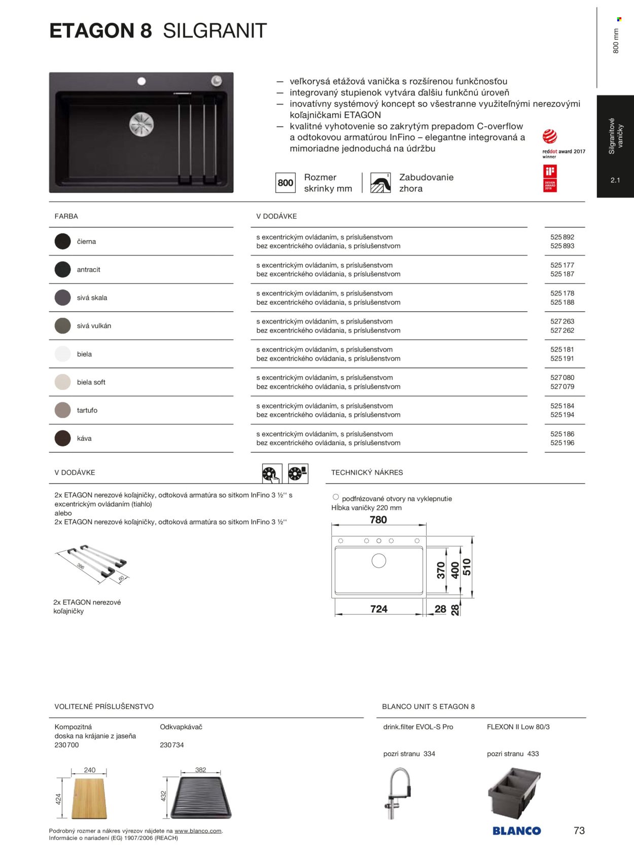 BLANCO leták - Od stredy 1.1.2025 (2025-01-01 - 2025-12-31) | 73