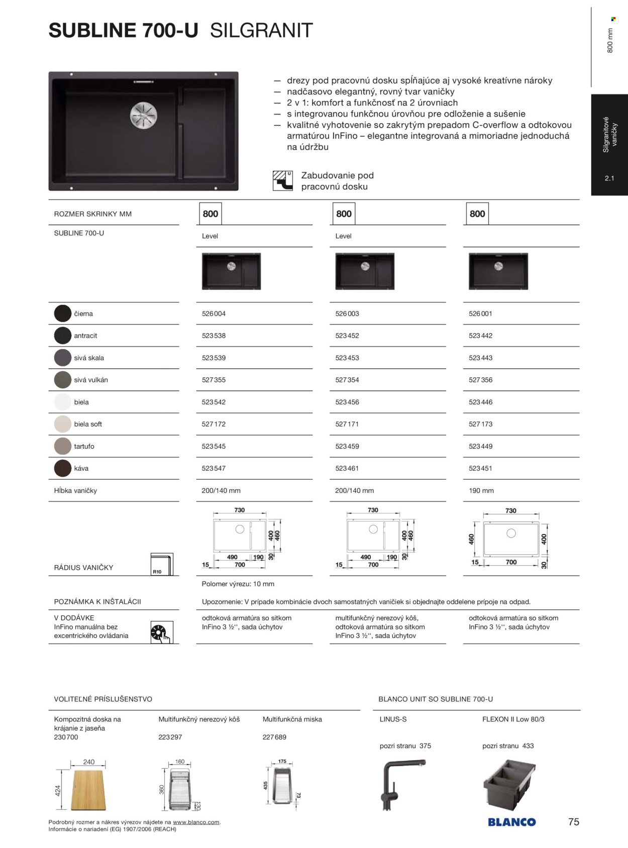 BLANCO leták - Od stredy 1.1.2025 (2025-01-01 - 2025-12-31) | 75