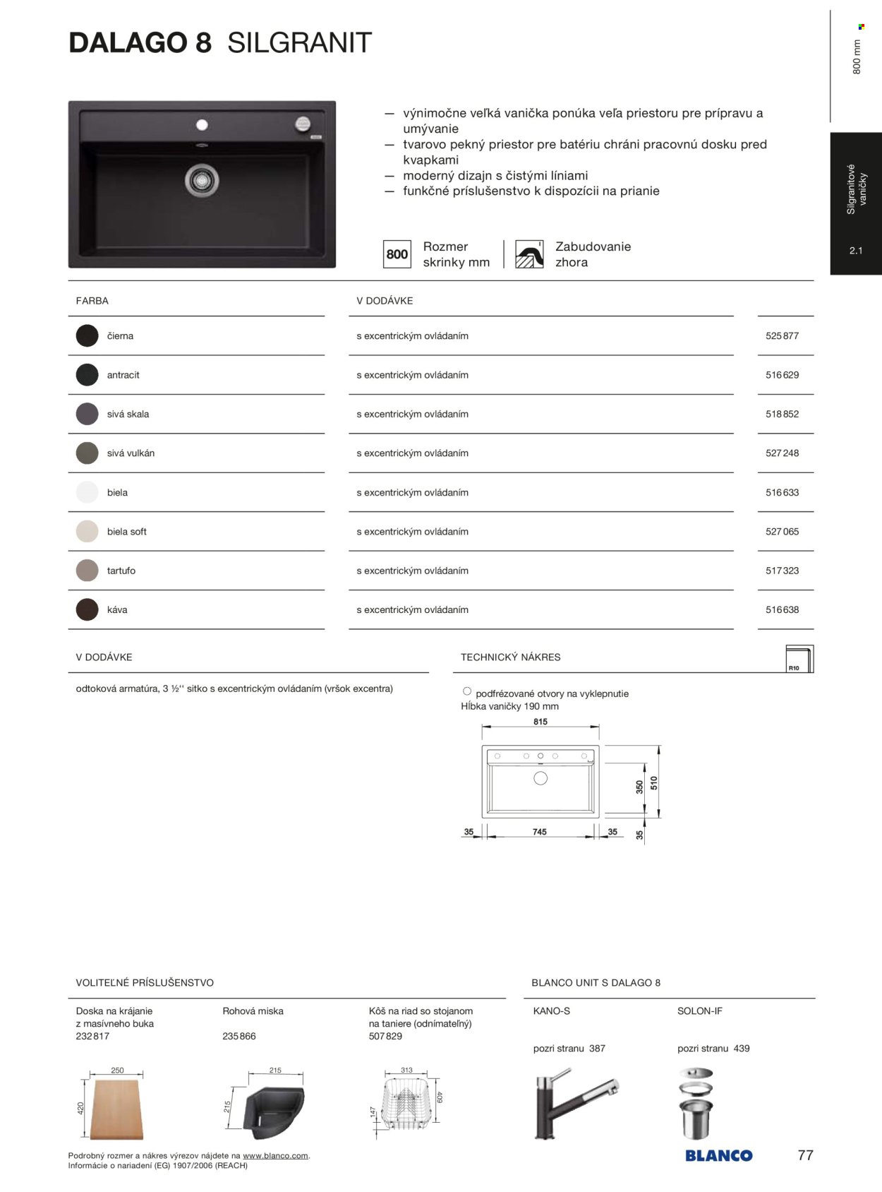 BLANCO leták - Od stredy 1.1.2025 (2025-01-01 - 2025-12-31) | 77