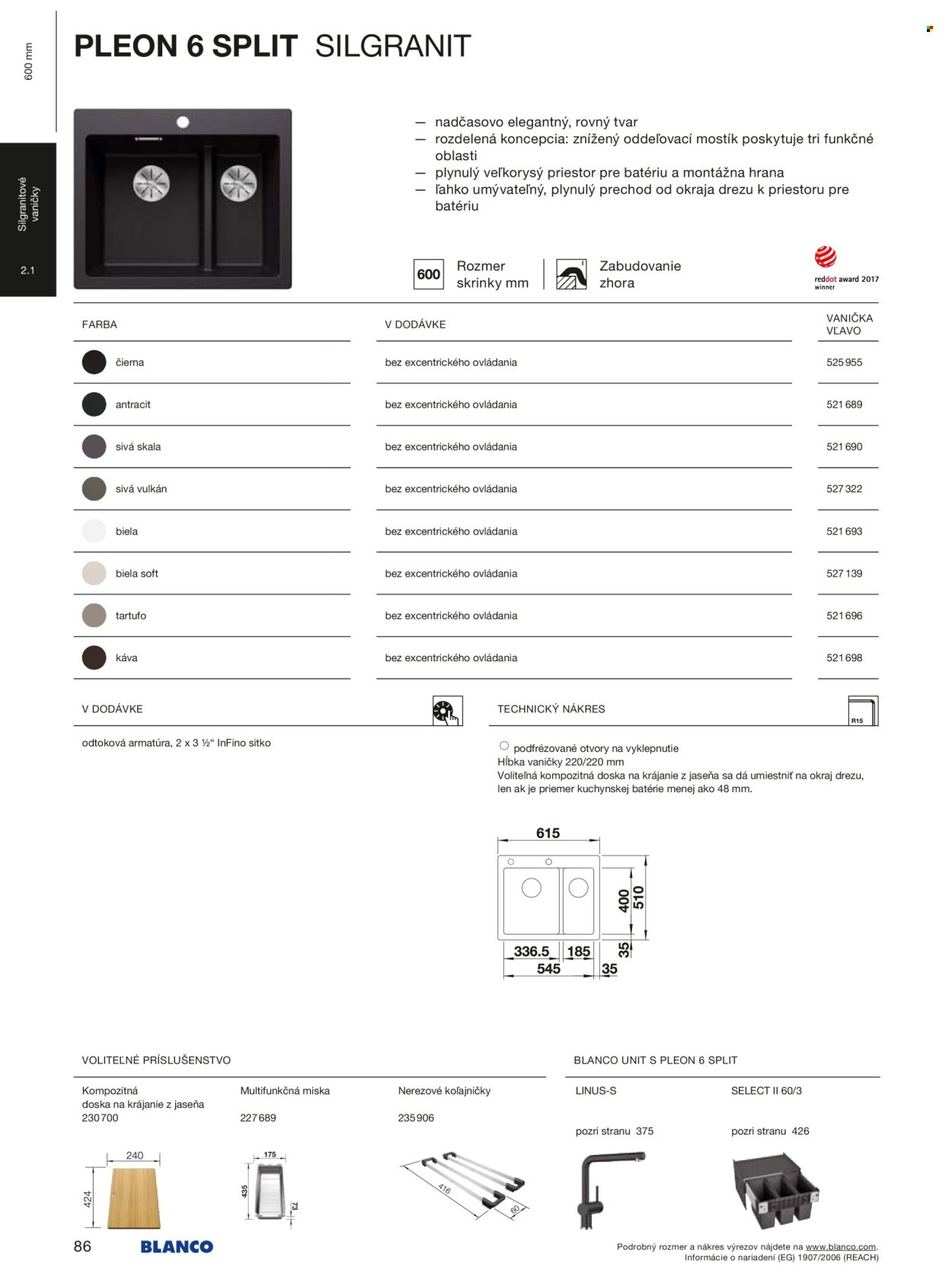 BLANCO leták - Od stredy 1.1.2025 (2025-01-01 - 2025-12-31) | 86