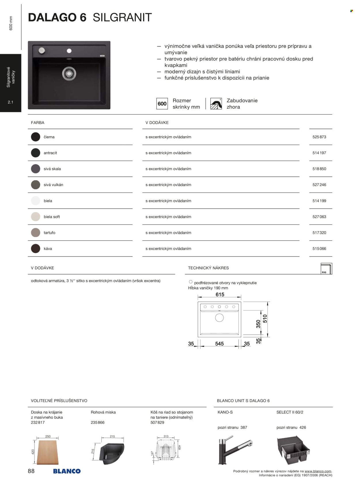 BLANCO leták - Od stredy 1.1.2025 (2025-01-01 - 2025-12-31) | 88