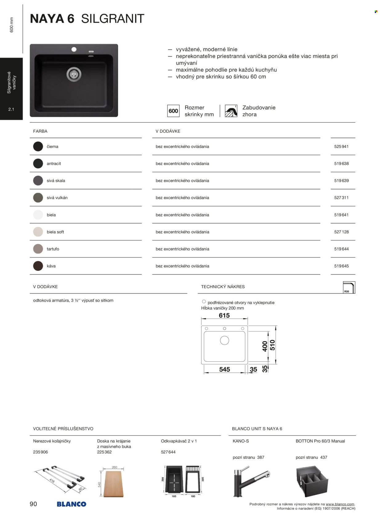 BLANCO leták - Od stredy 1.1.2025 (2025-01-01 - 2025-12-31) | 90