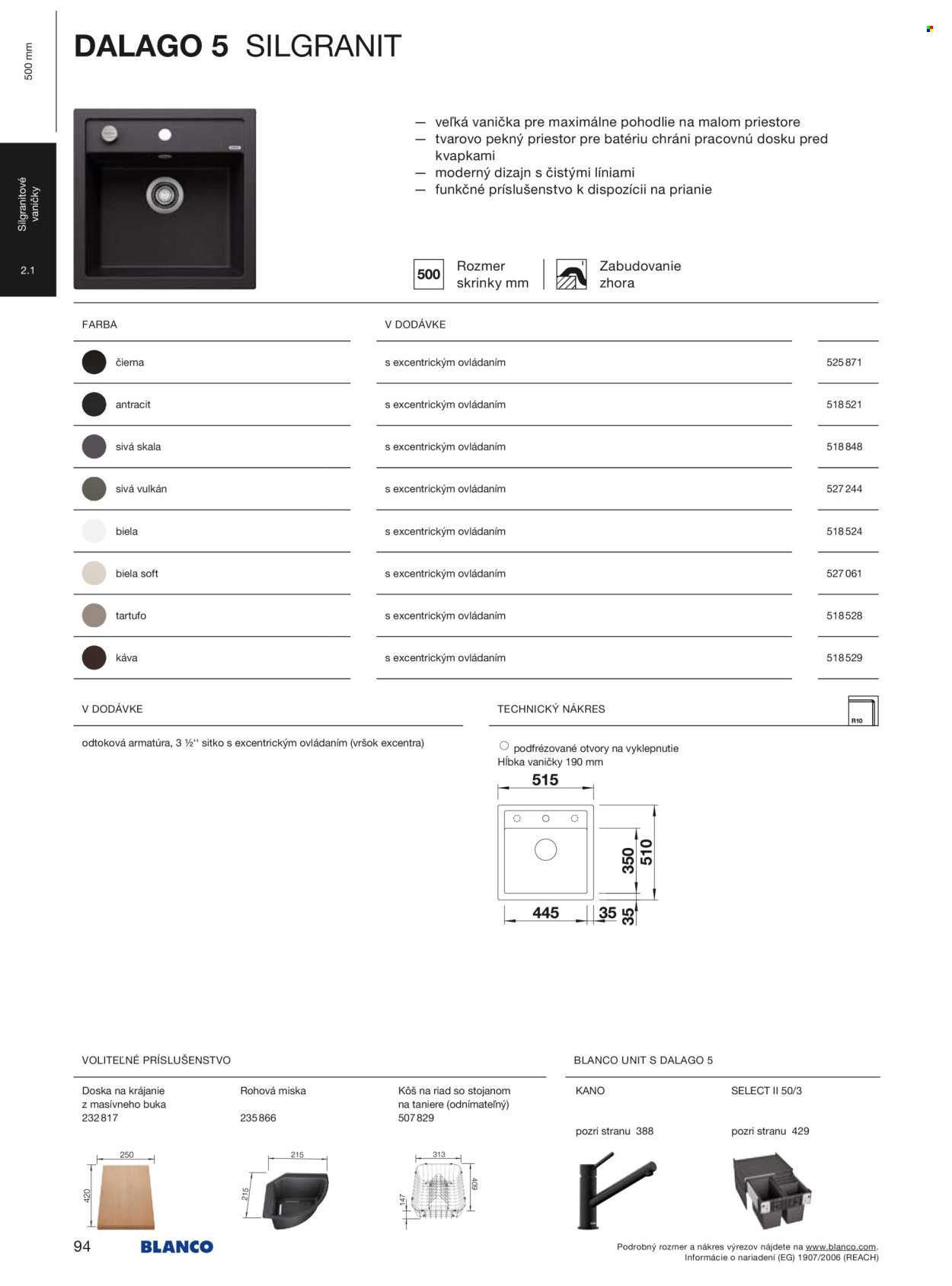 BLANCO leták - Od stredy 1.1.2025 (2025-01-01 - 2025-12-31) | 94