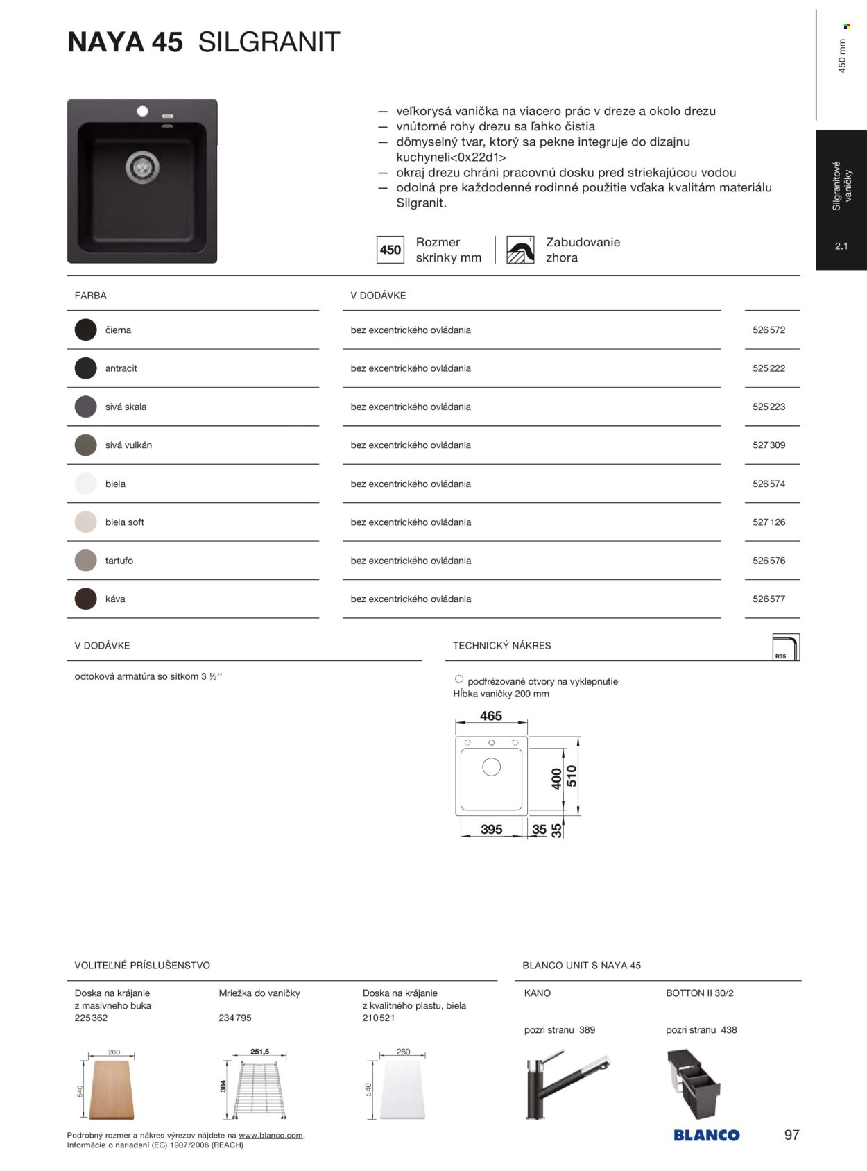 BLANCO leták - Od stredy 1.1.2025 (2025-01-01 - 2025-12-31) | 97