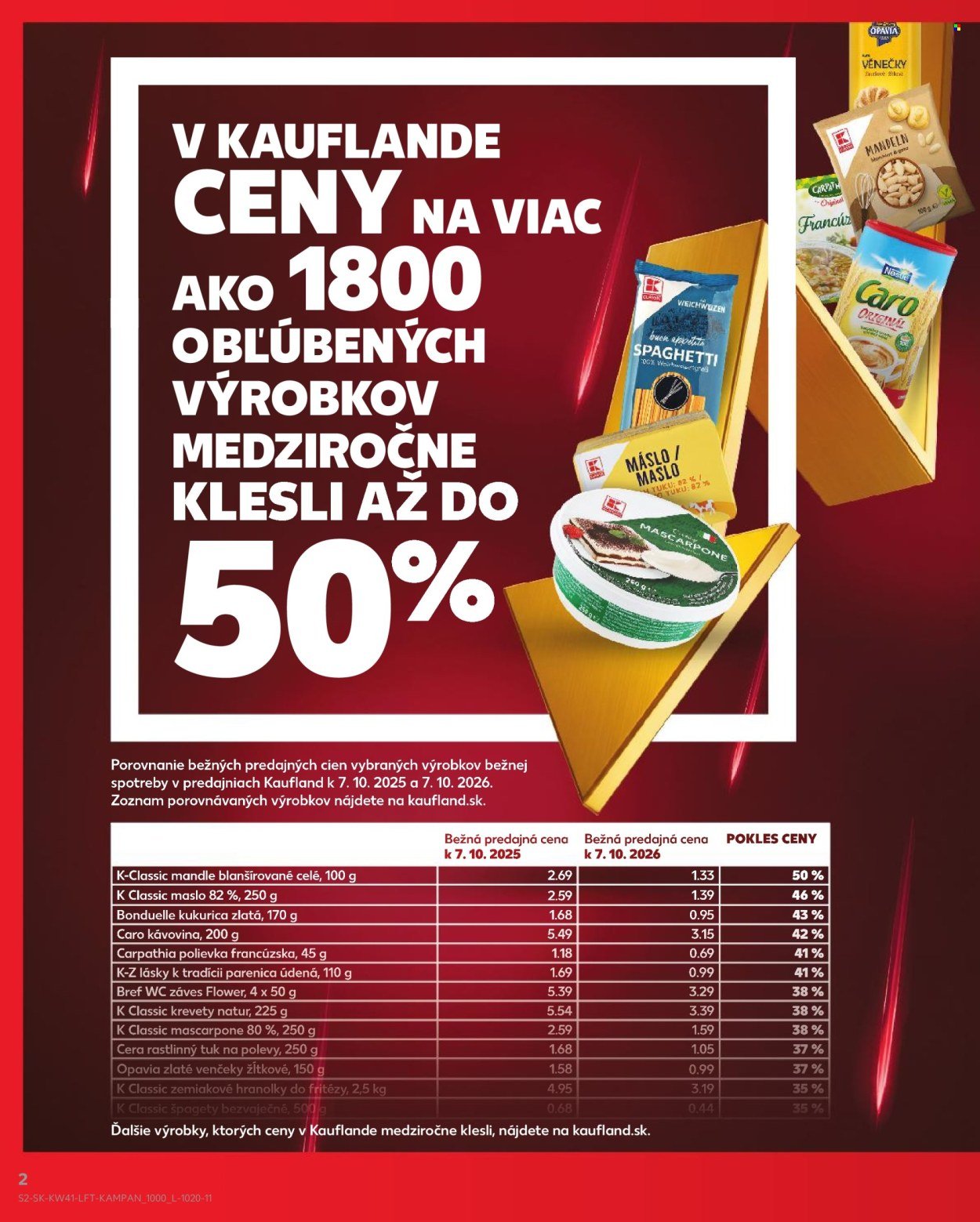KAUFLAND leták - Od štvrtka 8.10.2026