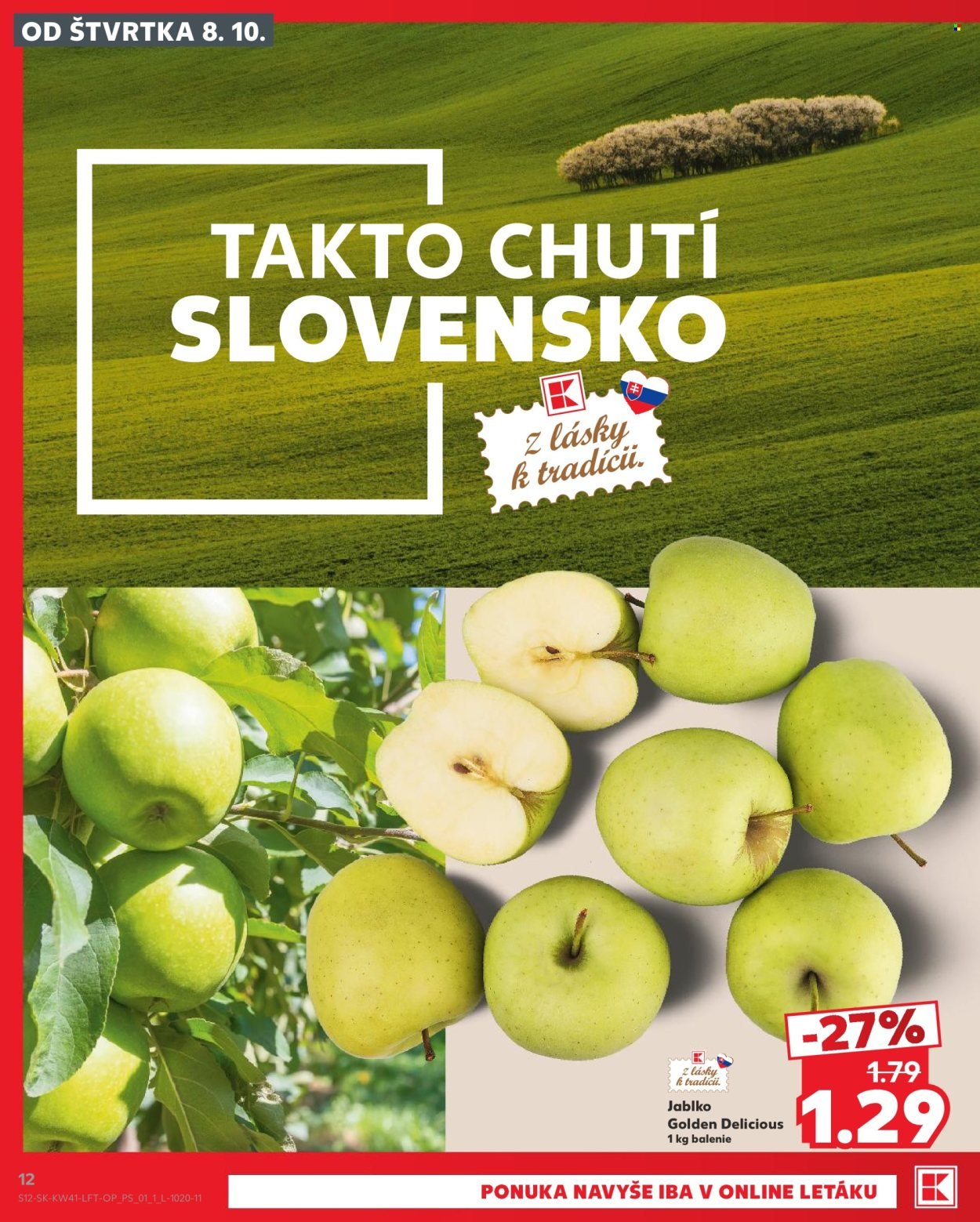 KAUFLAND leták - Od štvrtka 8.10.2026
