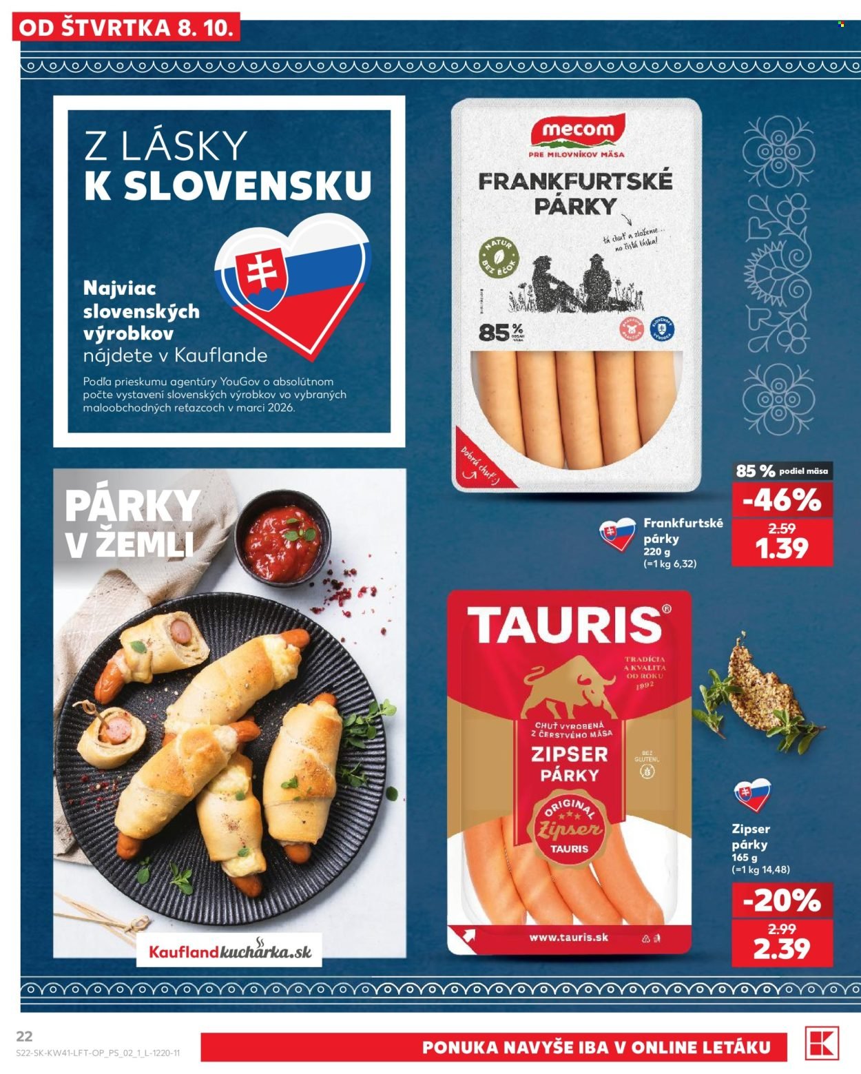 KAUFLAND leták - Od štvrtka 8.10.2026