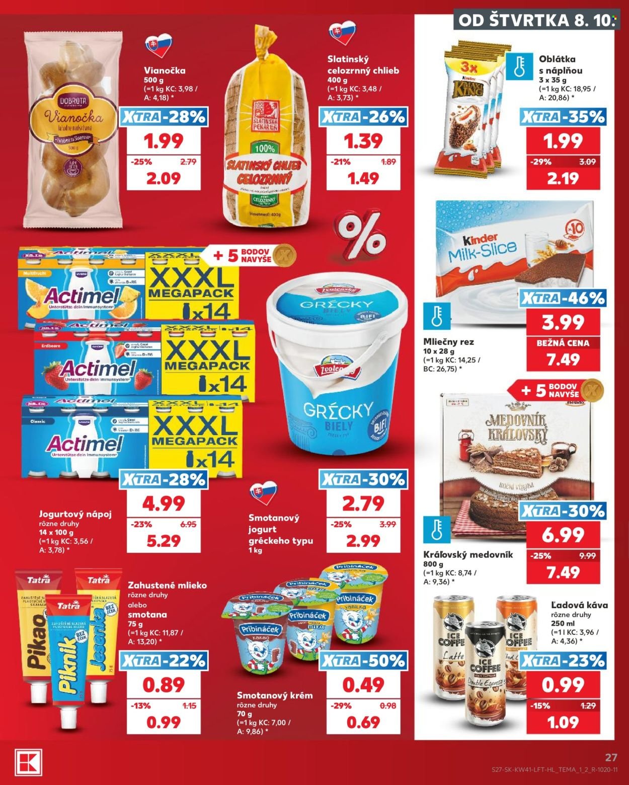 KAUFLAND leták - Od štvrtka 8.10.2026