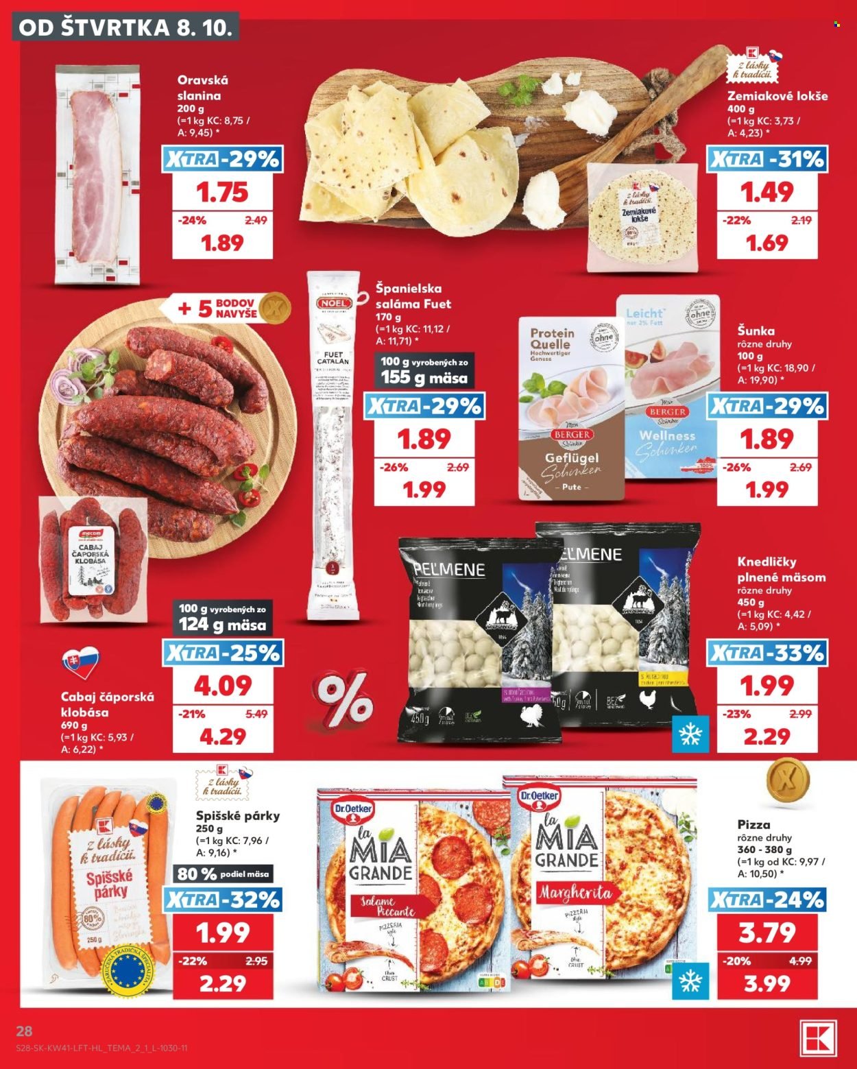 KAUFLAND leták - Od štvrtka 8.10.2026