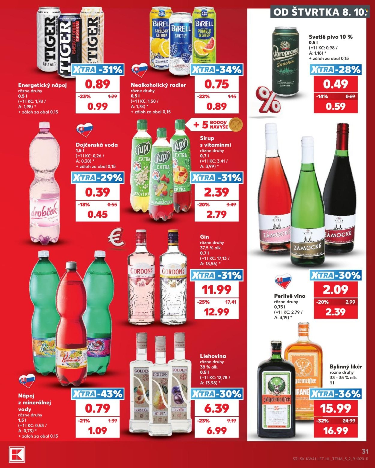 KAUFLAND leták - Od štvrtka 8.10.2026