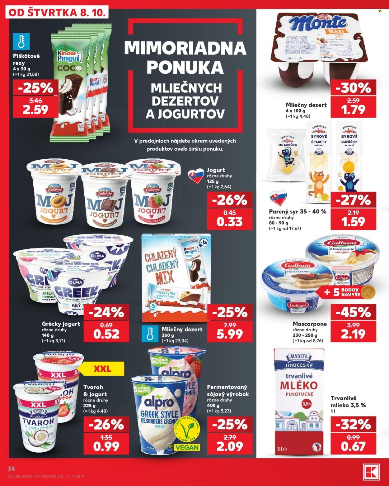 KAUFLAND leták - Od štvrtka 8.10.2026