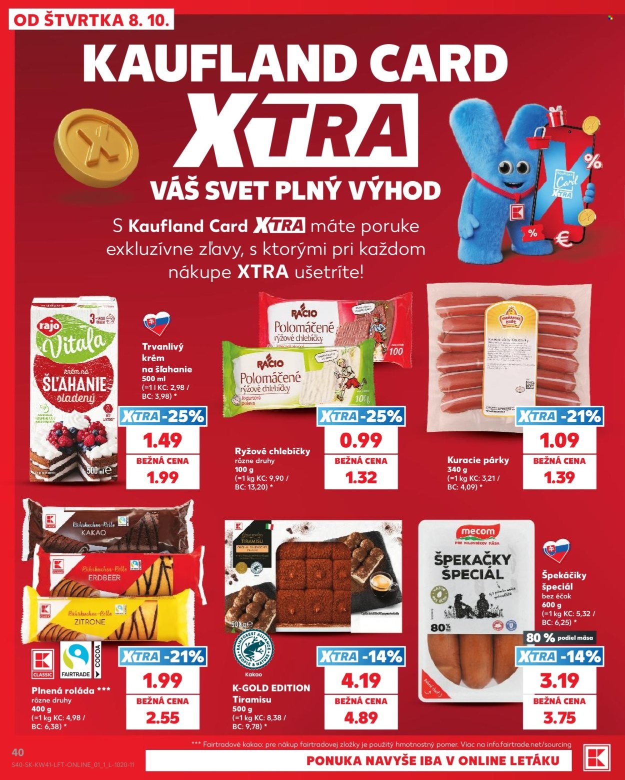 KAUFLAND leták - Od štvrtka 8.10.2026