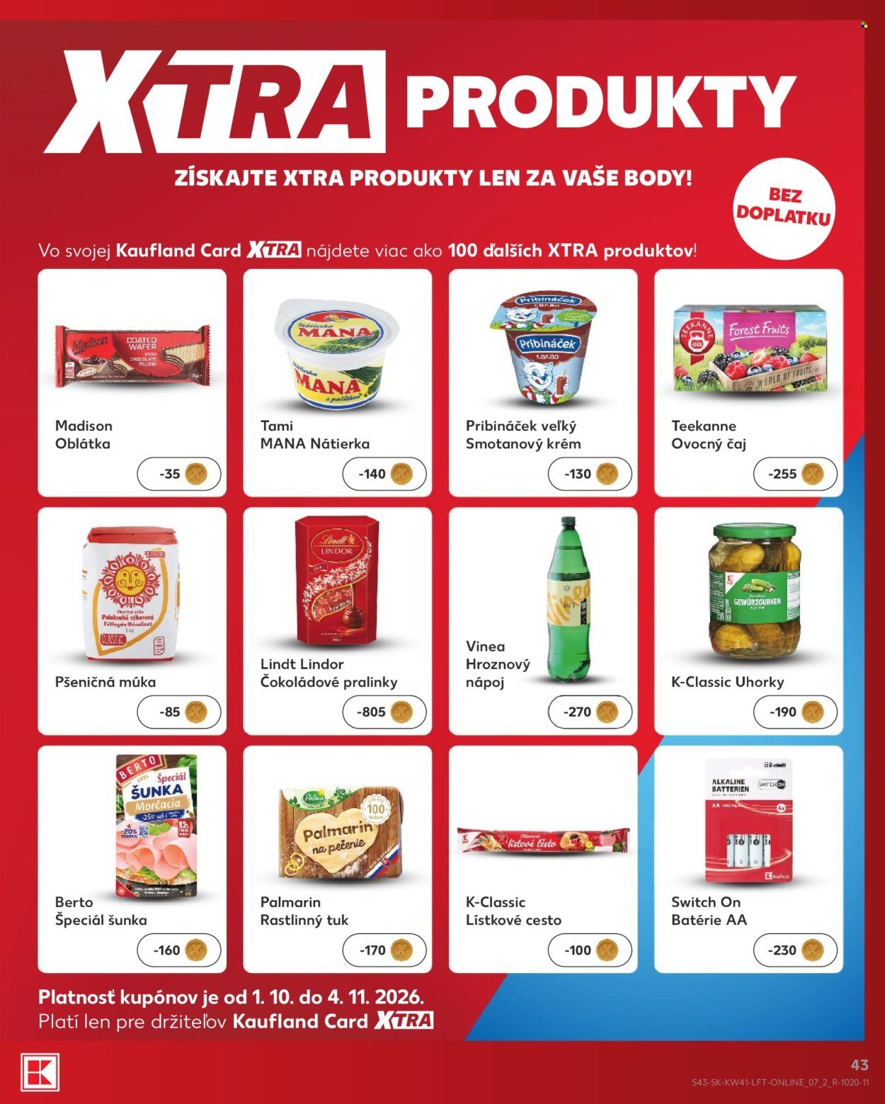 KAUFLAND leták - Od štvrtka 8.10.2026