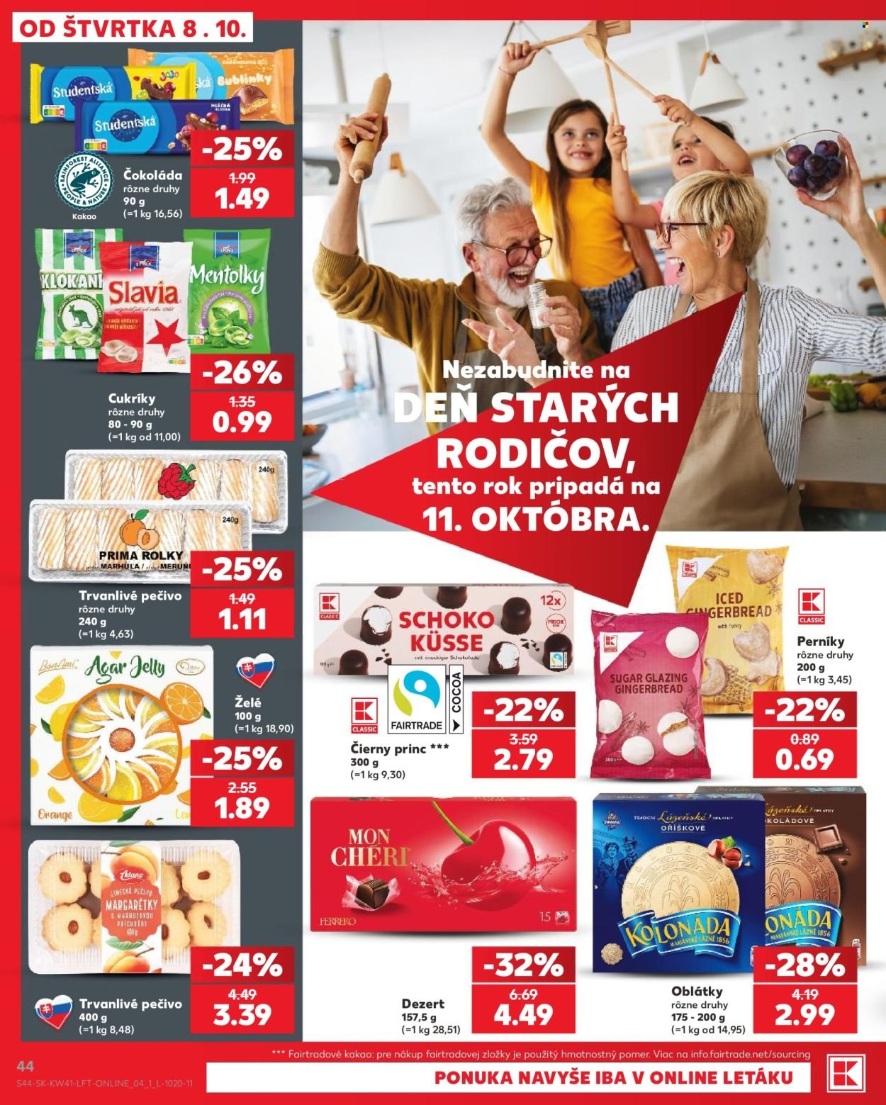 KAUFLAND leták - Od štvrtka 8.10.2026