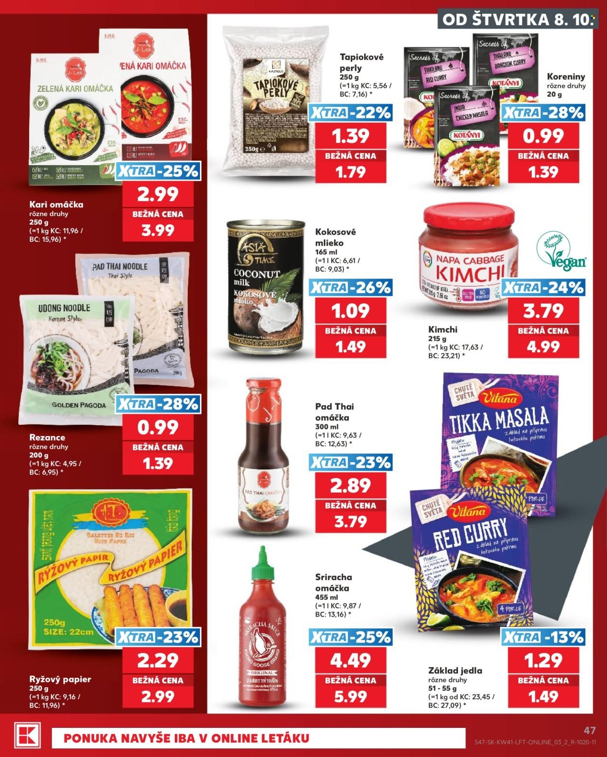 KAUFLAND leták - Od štvrtka 8.10.2026