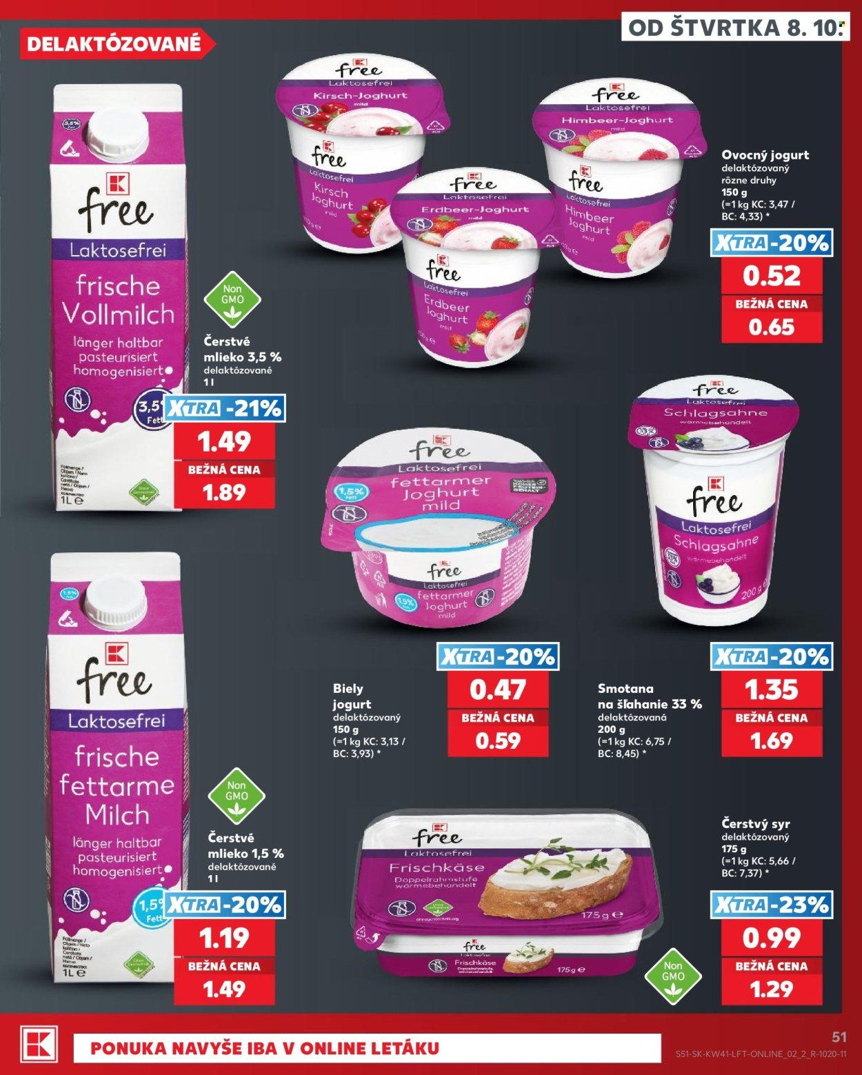 KAUFLAND leták - Od štvrtka 8.10.2026