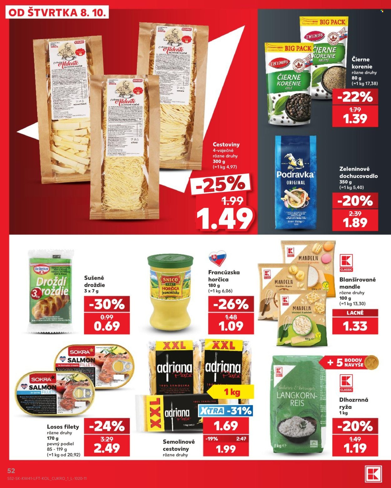 KAUFLAND leták - Od štvrtka 8.10.2026