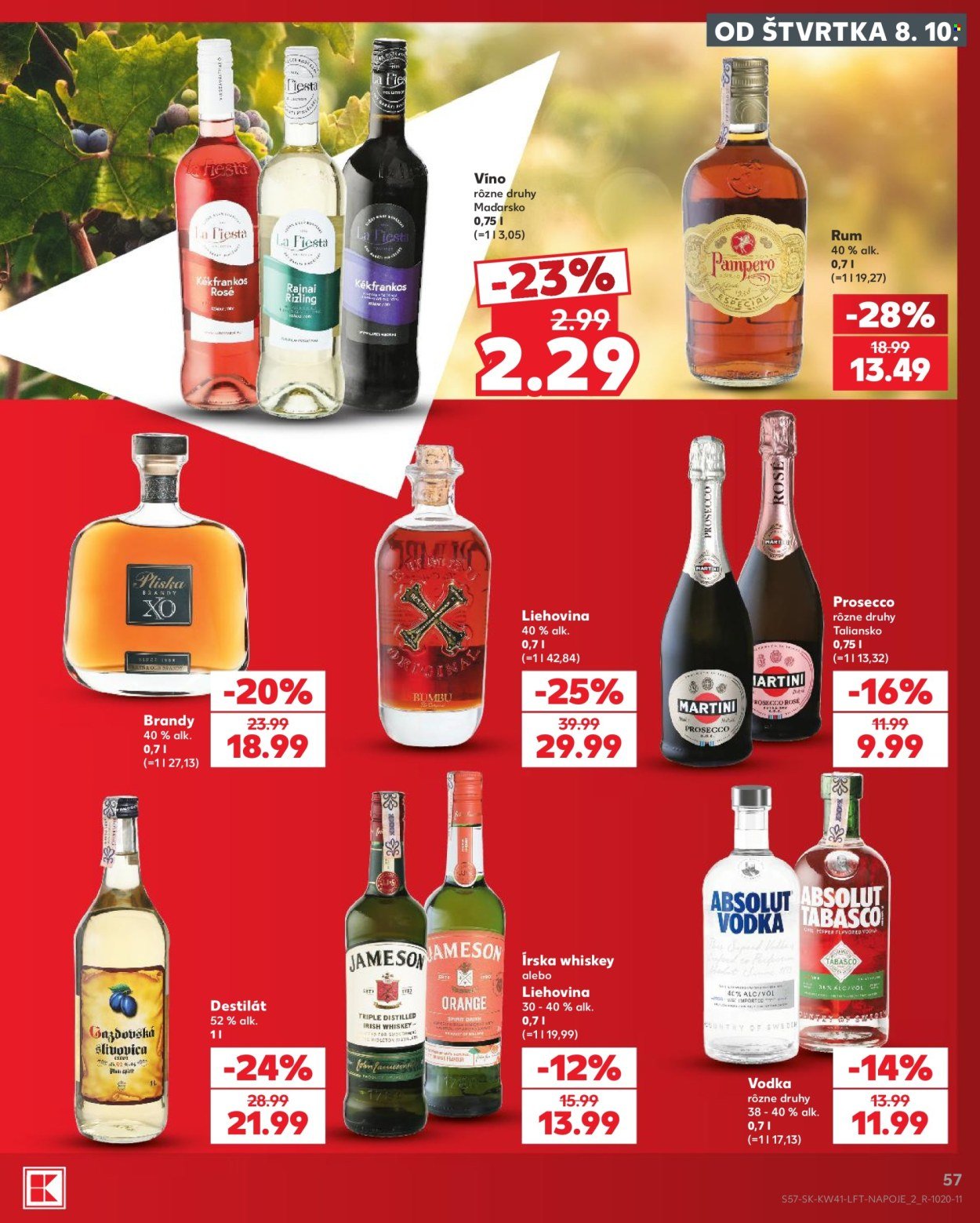 KAUFLAND leták - Od štvrtka 8.10.2026