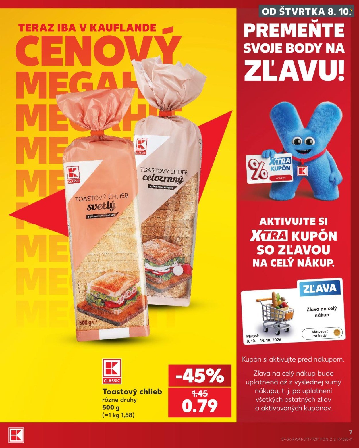 KAUFLAND leták - Od štvrtka 8.10.2026